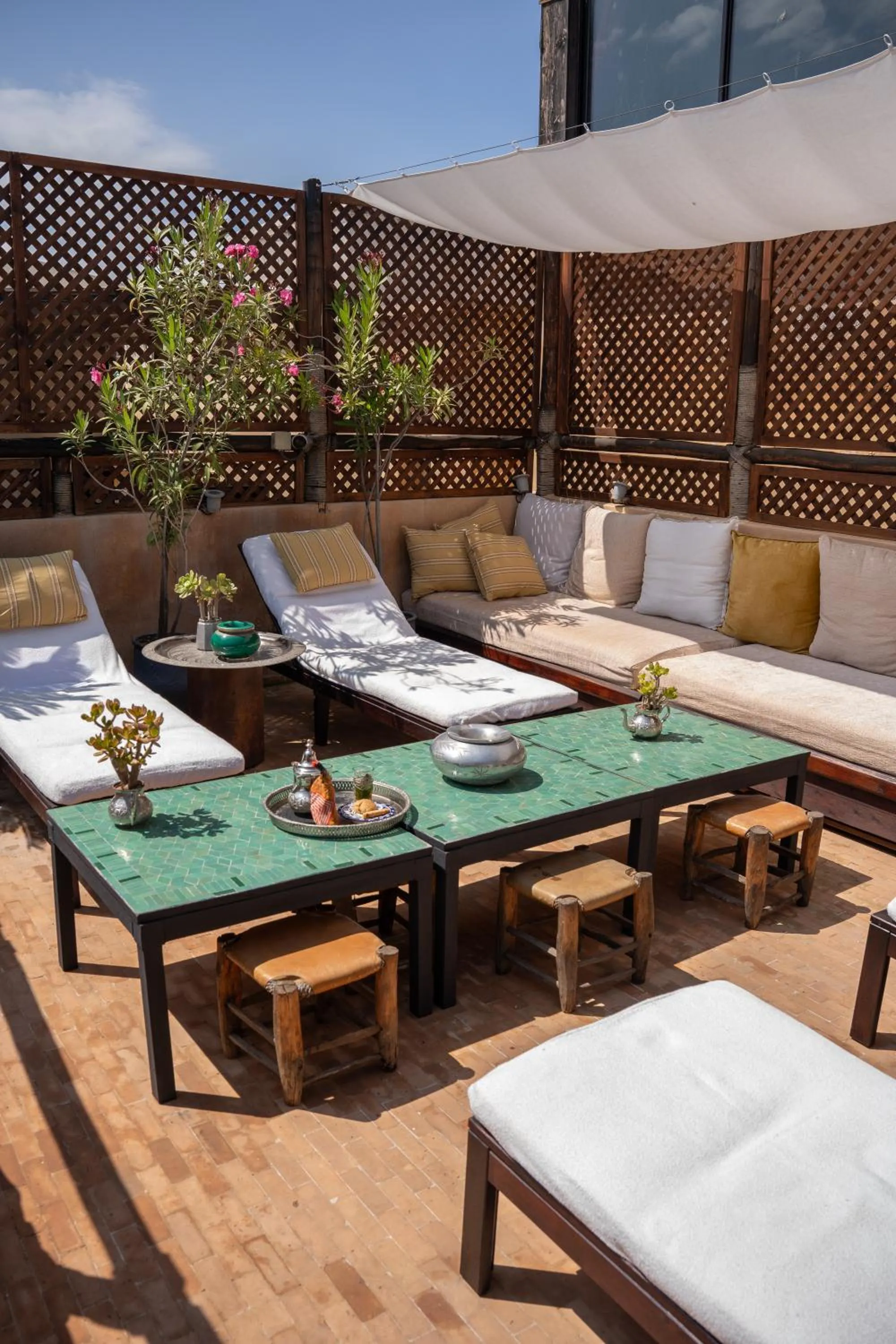Balcony/Terrace in Riad Anata