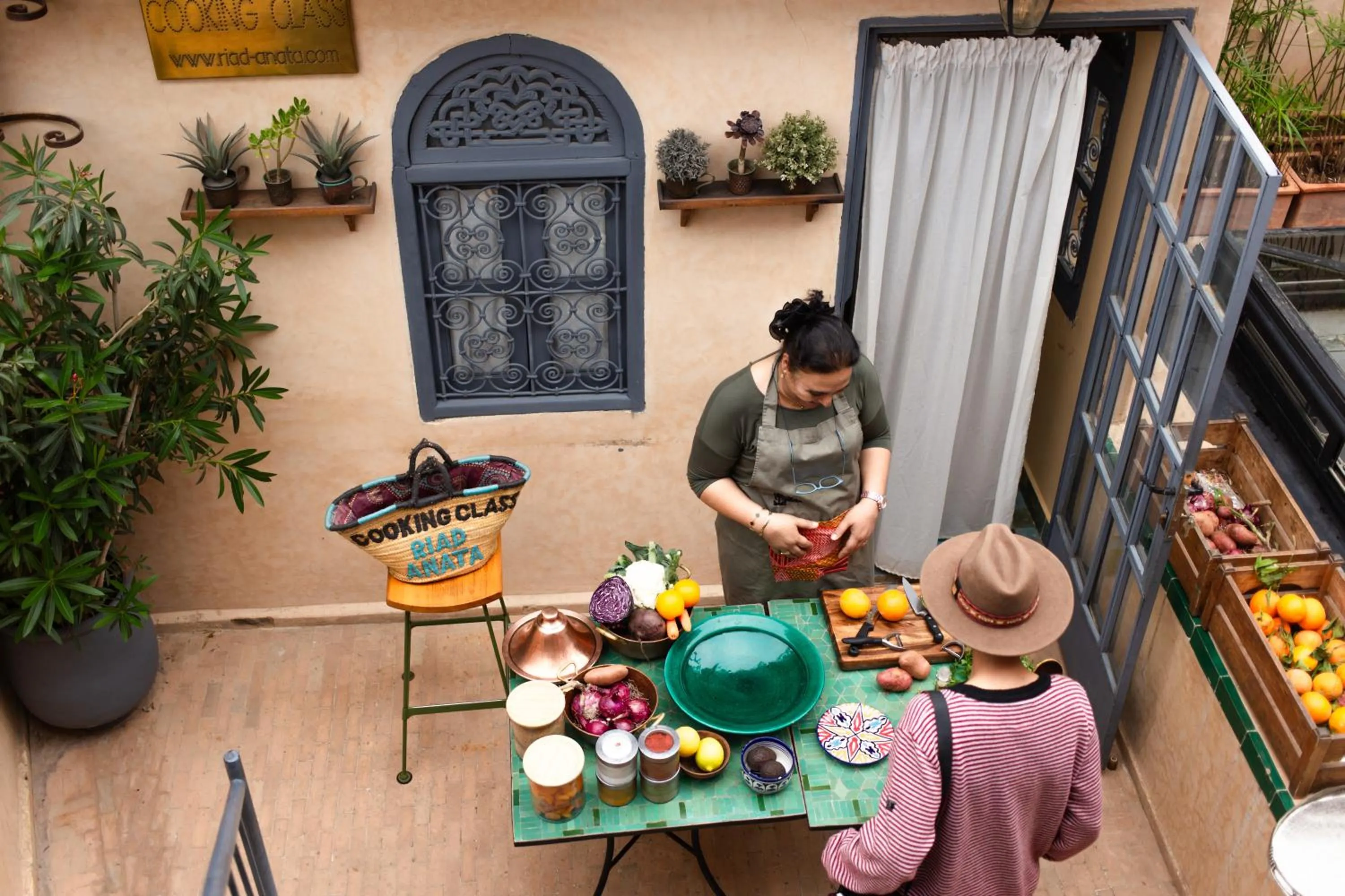 Balcony/Terrace in Riad Anata