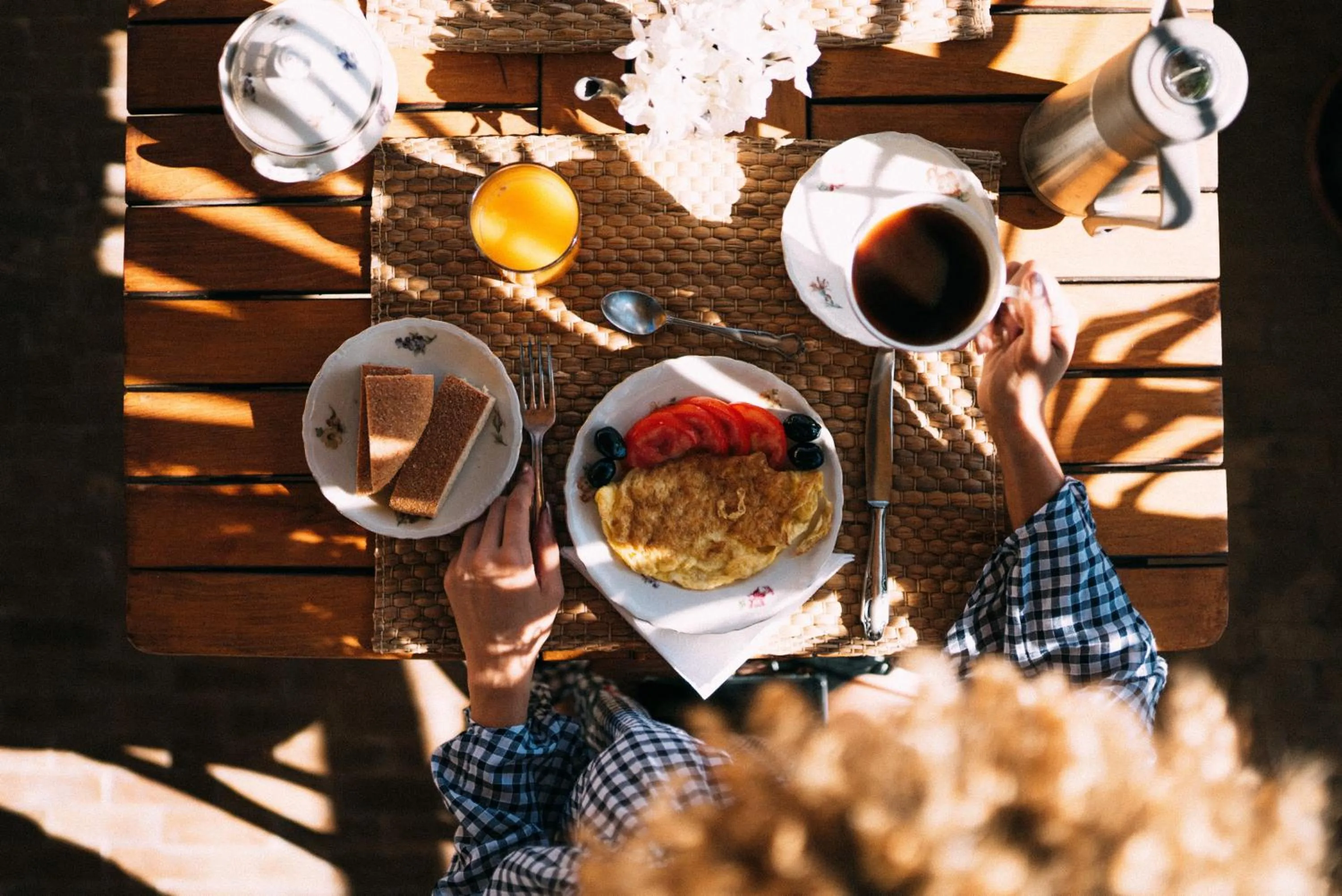 Food close-up in Riad Anata