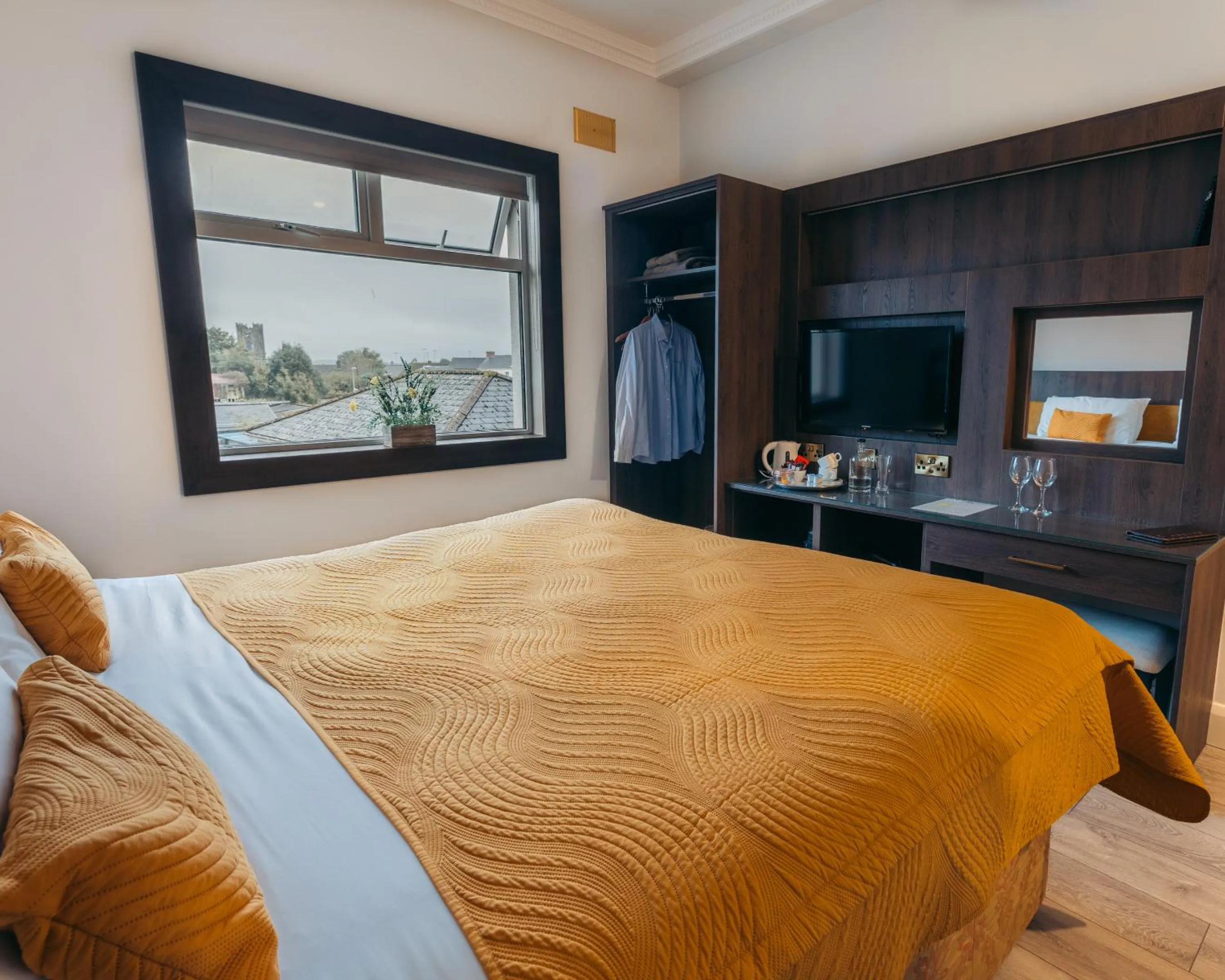 Bed in Gleeson's Restaurant & Rooms