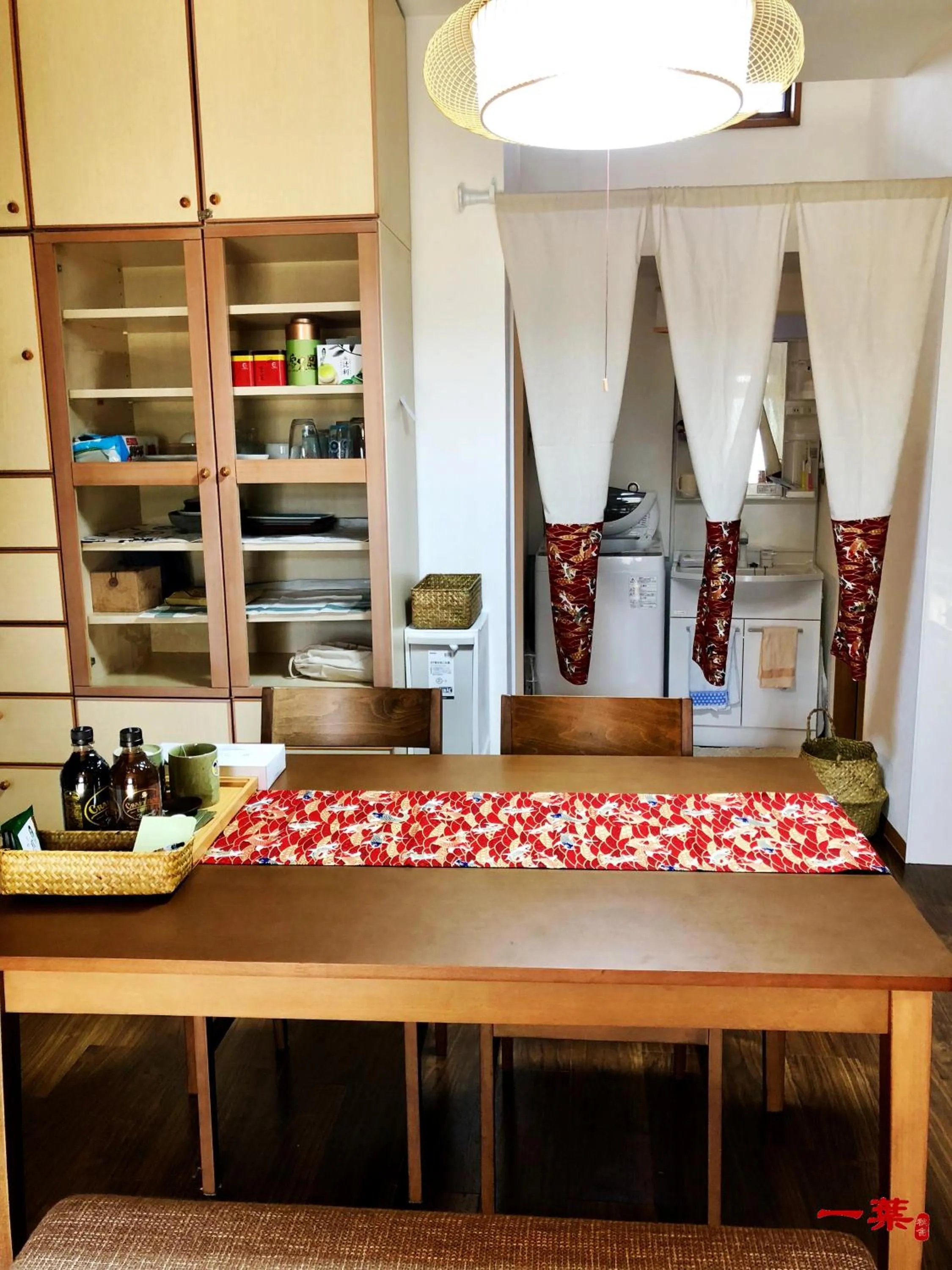 Dining area in A Leaf Inn