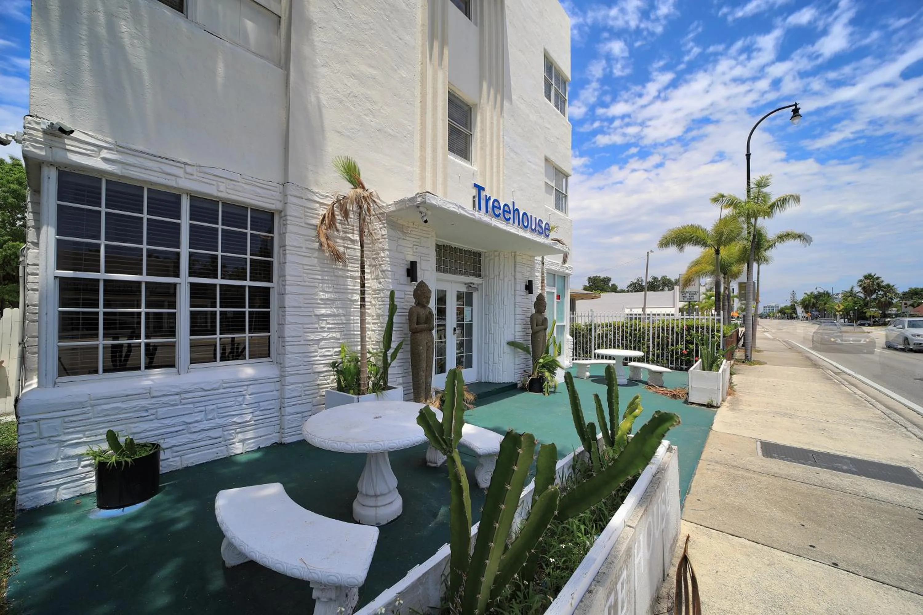 Property building in Treehouse Studio Hotel