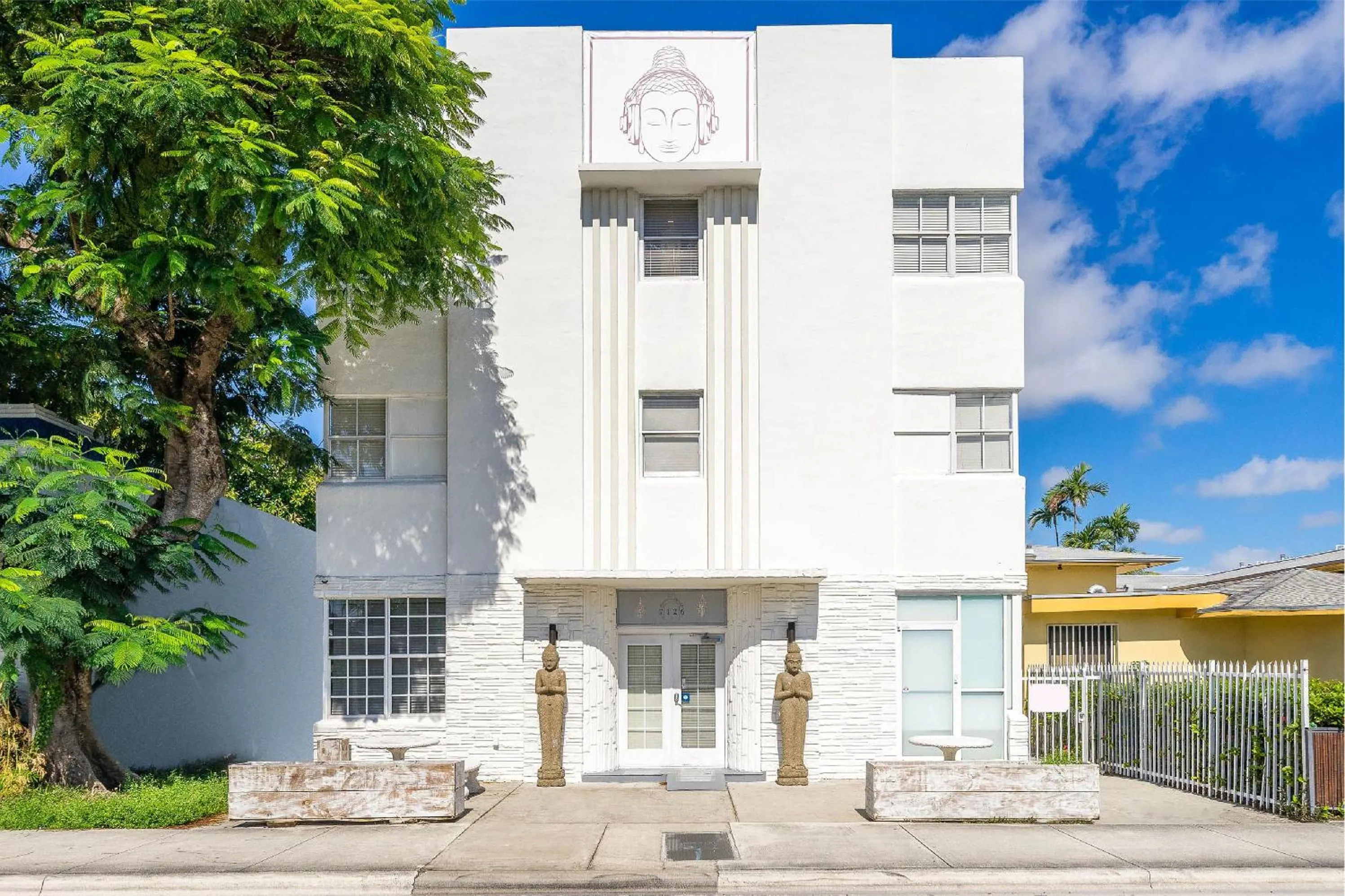 Property building in Treehouse Studio Hotel