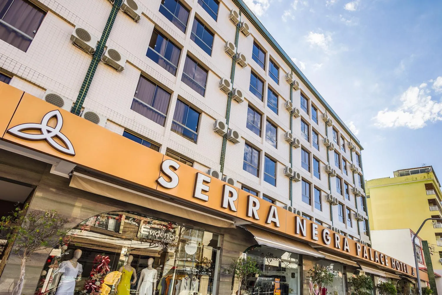 Property building in Serra Negra Palace Hotel