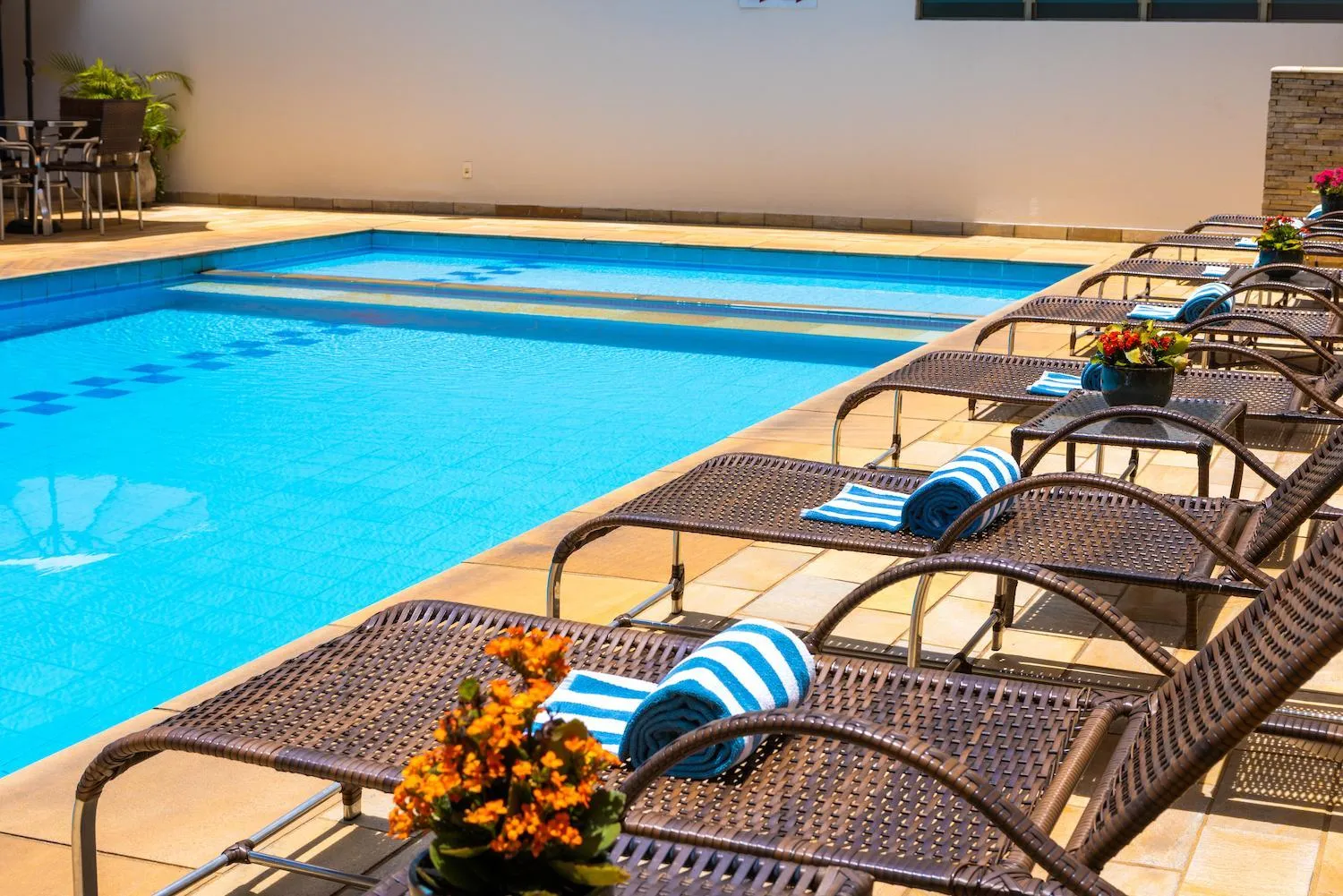 Swimming pool in Serra Negra Palace Hotel