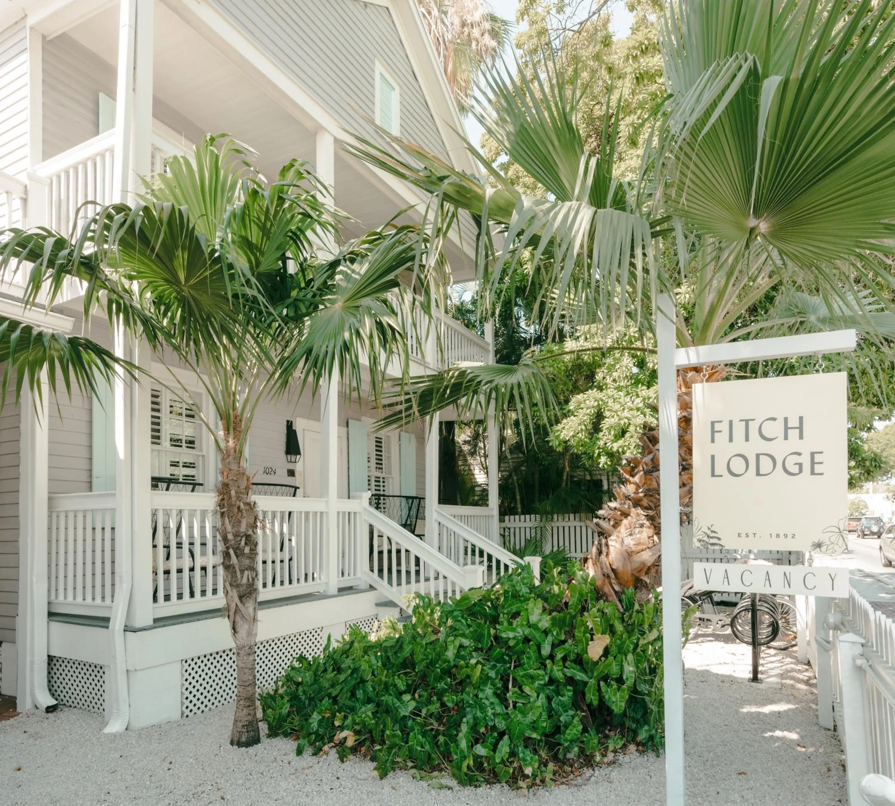 Property building in Fitch Lodge - Key West Historic Inns