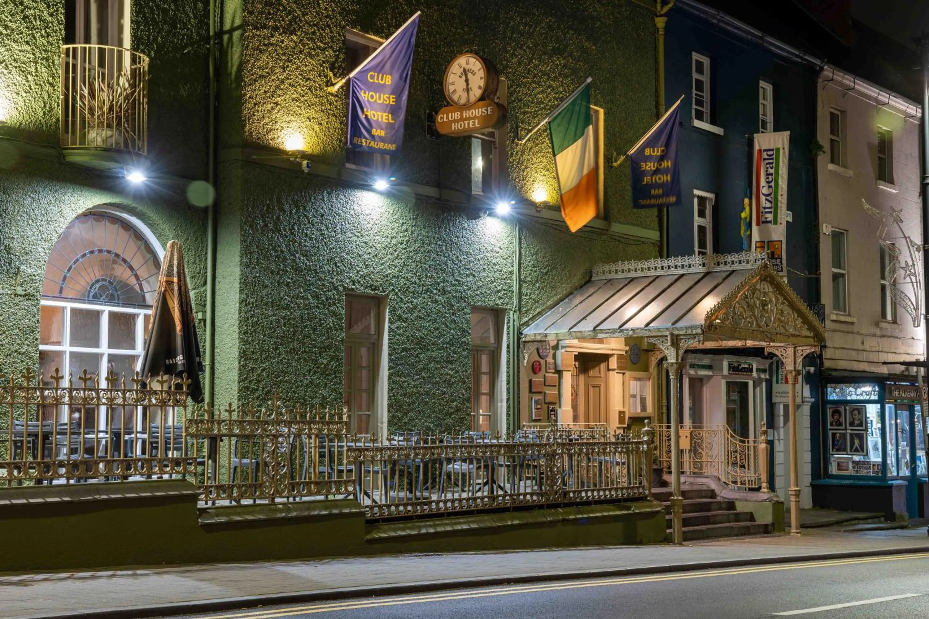 Property building in Club House Hotel Kilkenny