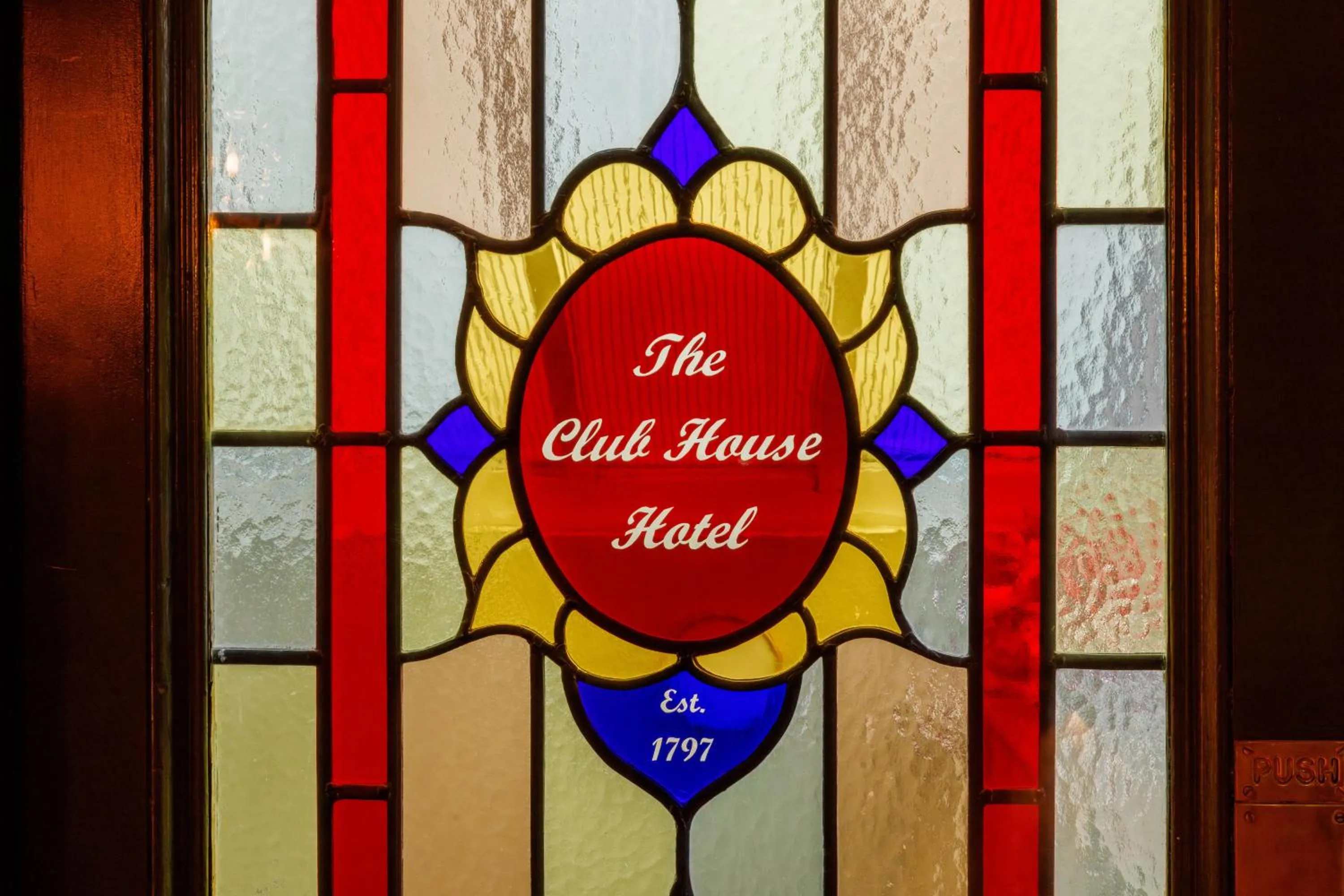 Decorative detail in Club House Hotel Kilkenny