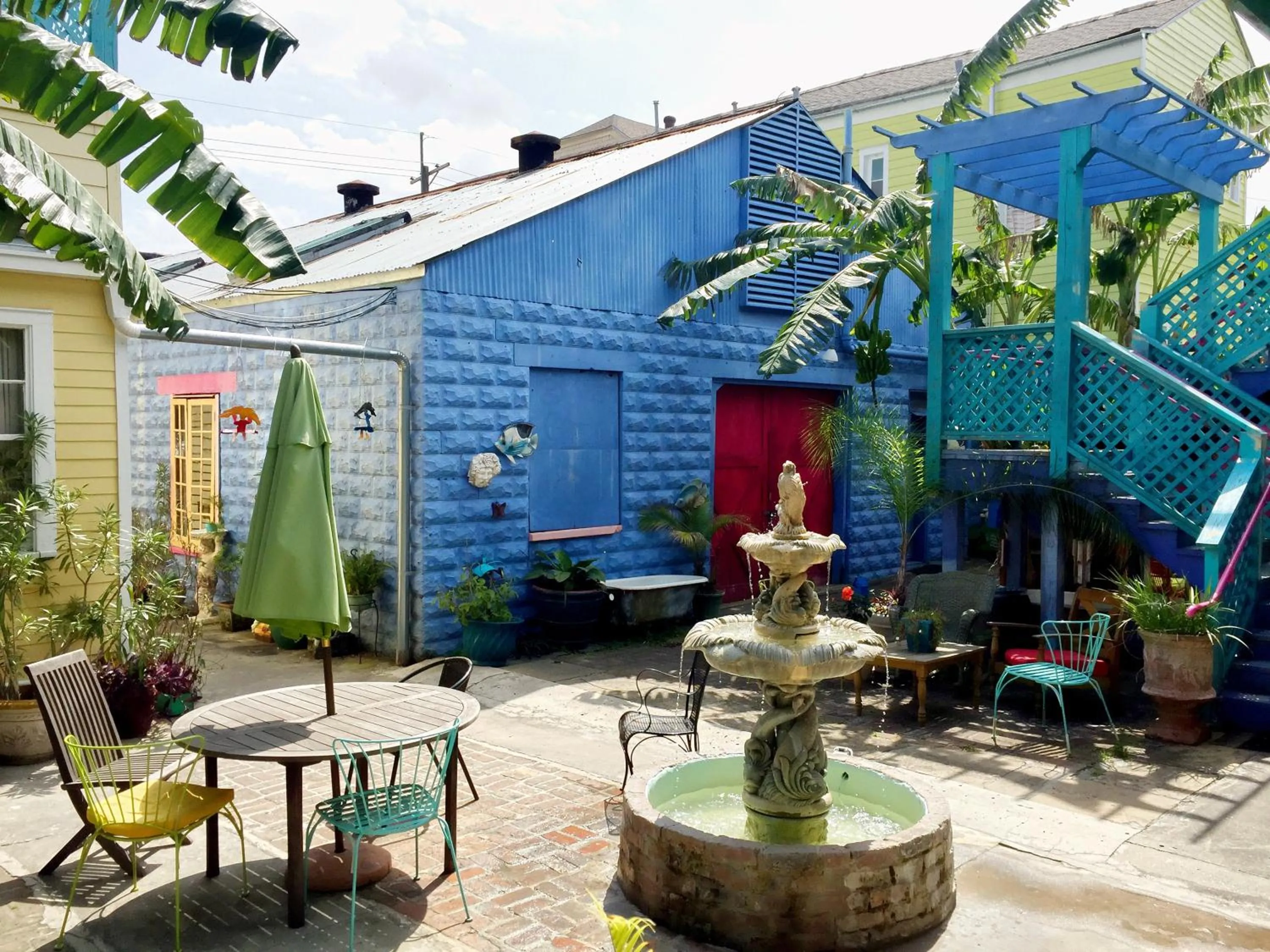 Garden in Creole Gardens Guesthouse and Inn