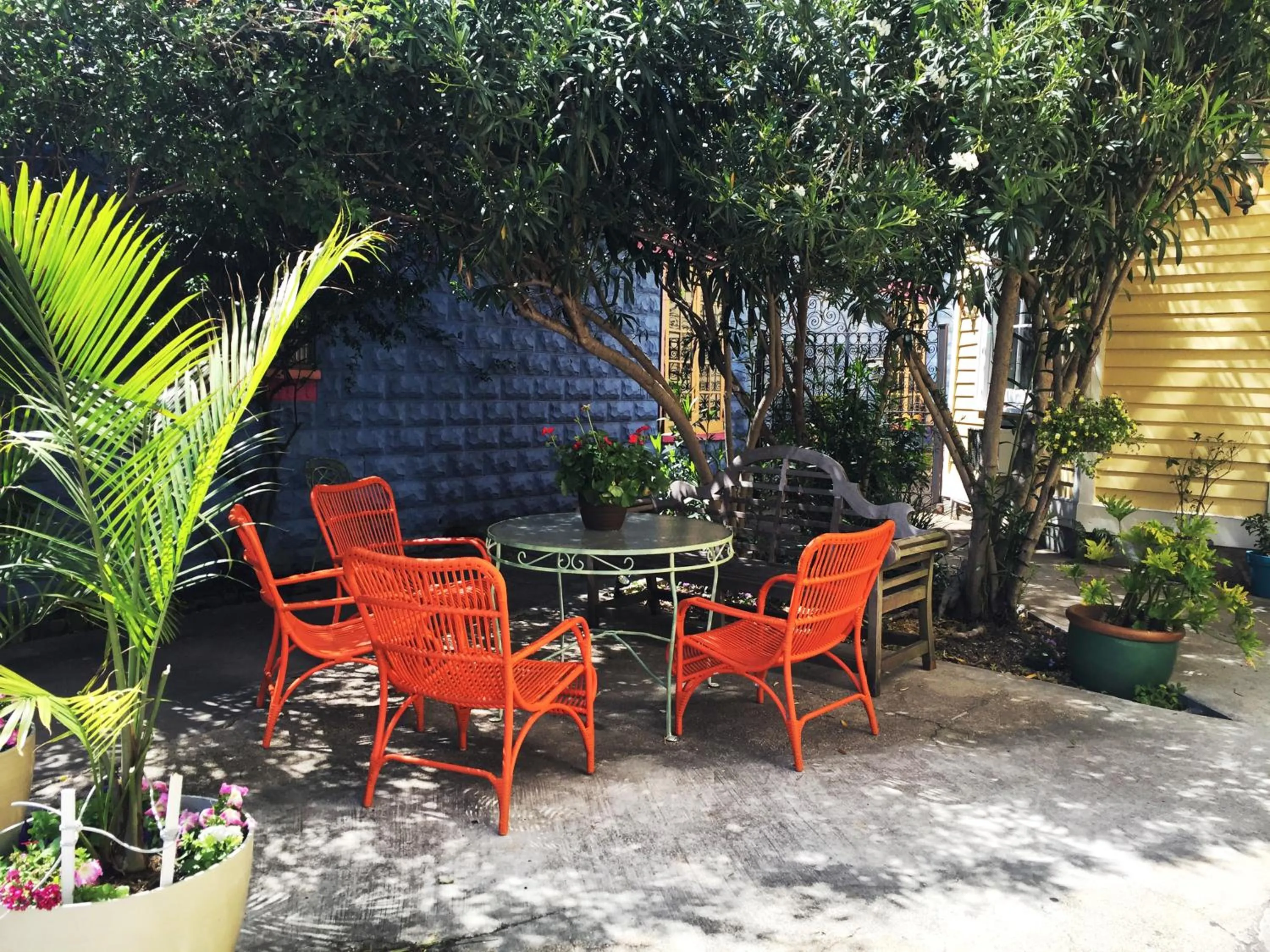 Garden in Creole Gardens Guesthouse and Inn