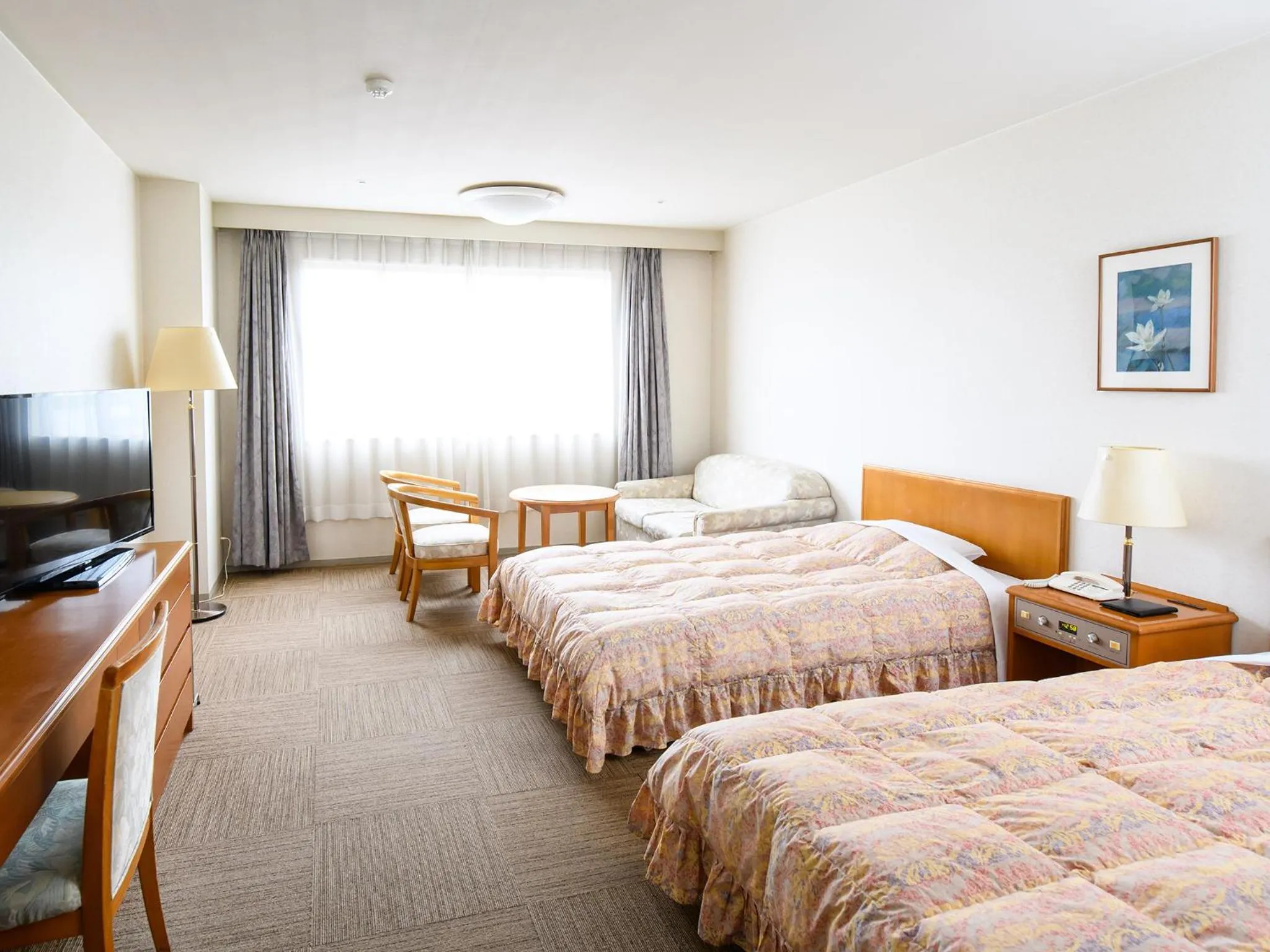 Bed in Kashihara Royal Hotel