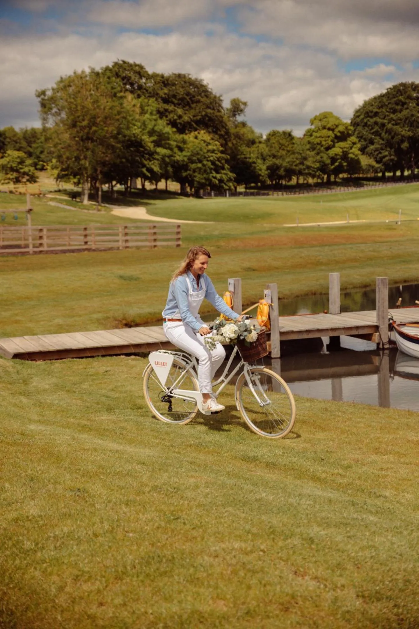 Cycling in Glasson Lakehouse