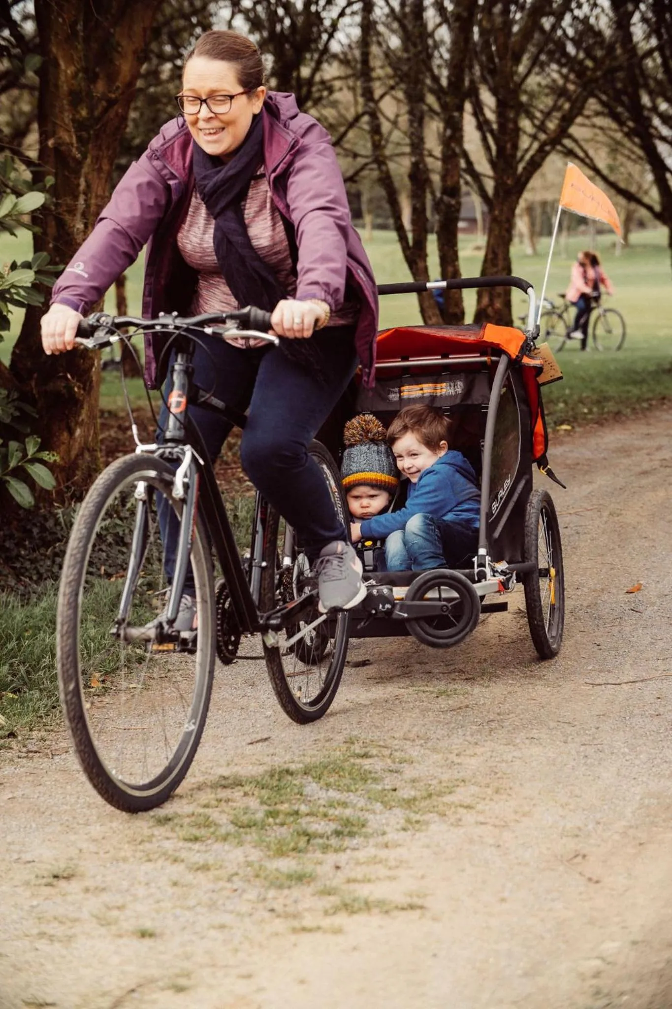 People in Glasson Lakehouse