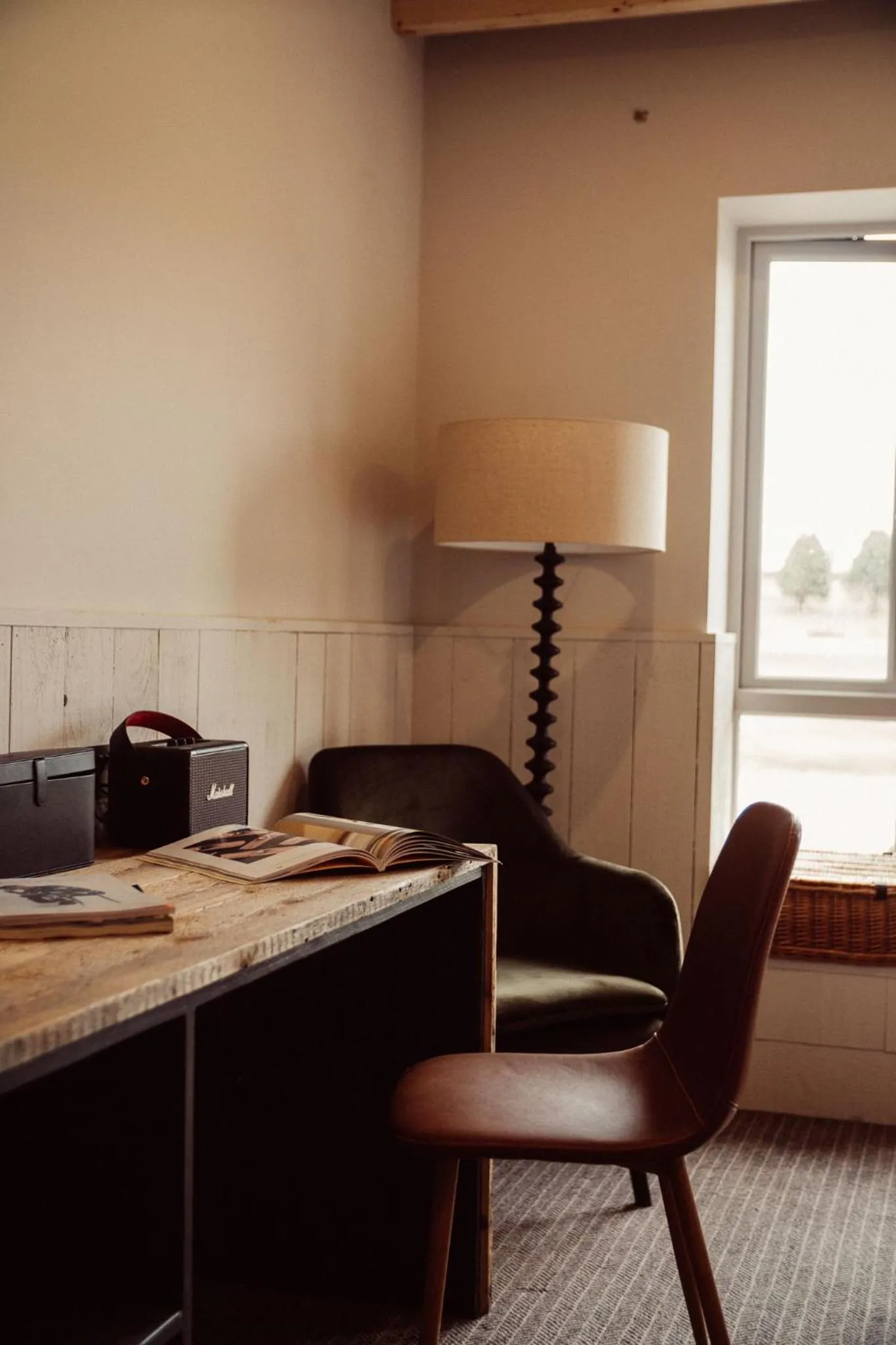 Seating area in Glasson Lakehouse