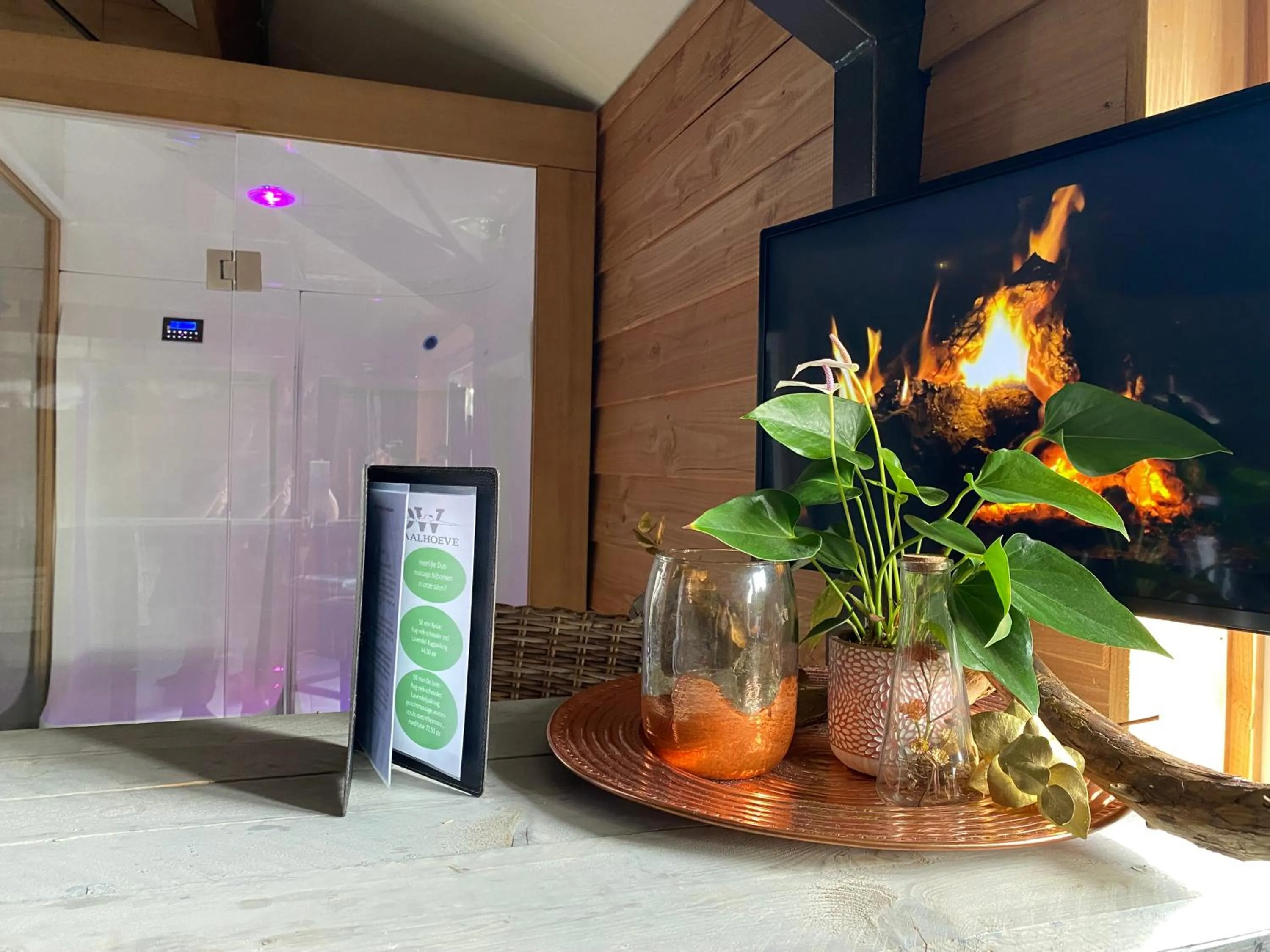 Spa and wellness centre/facilities in B&B en Wellness de Waalhoeve