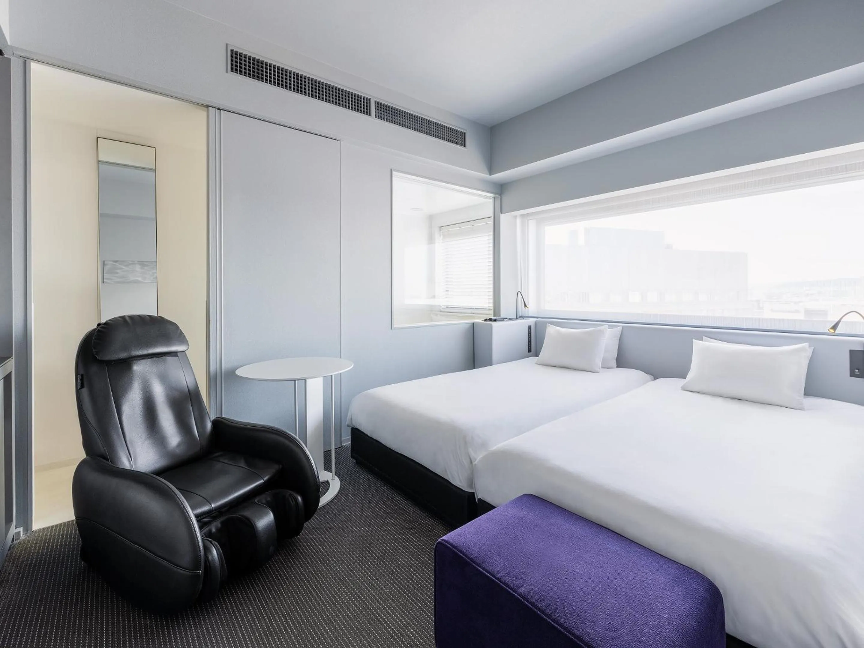 Bed in remm Shin-Osaka