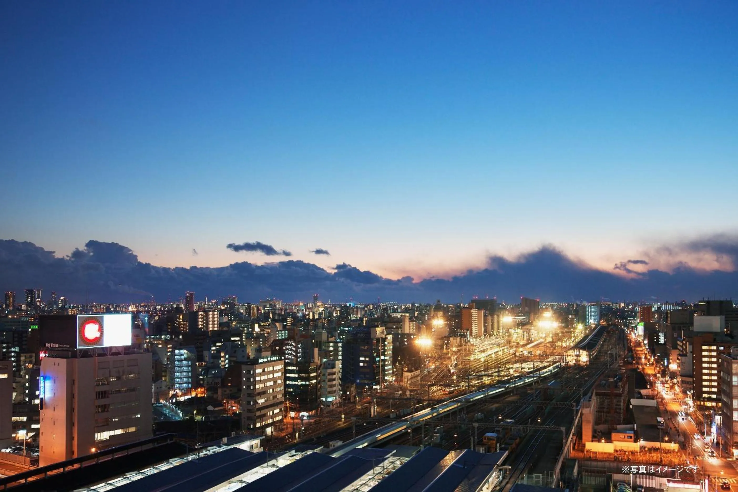 View (from property/room) in remm Shin-Osaka