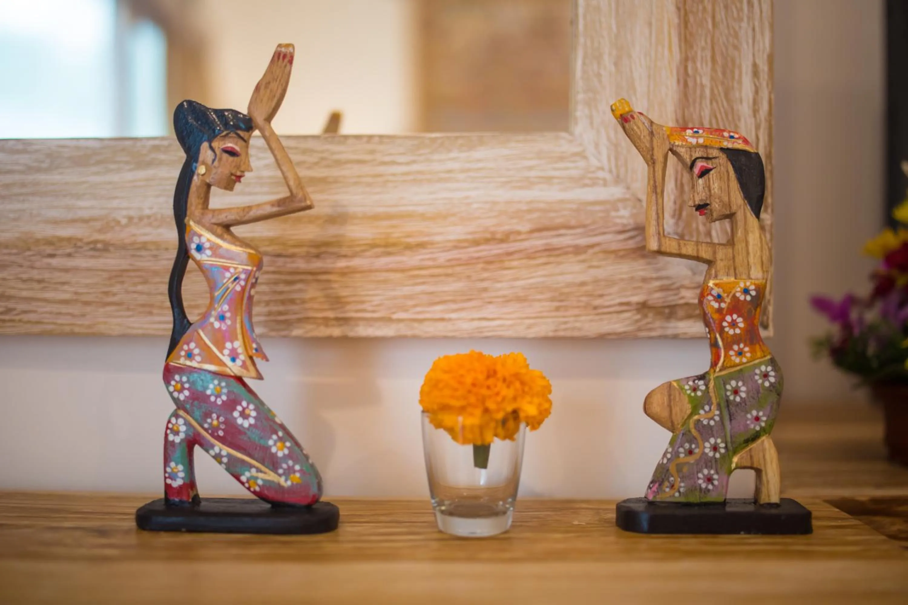 Decorative detail in Pondok Permata Homestay