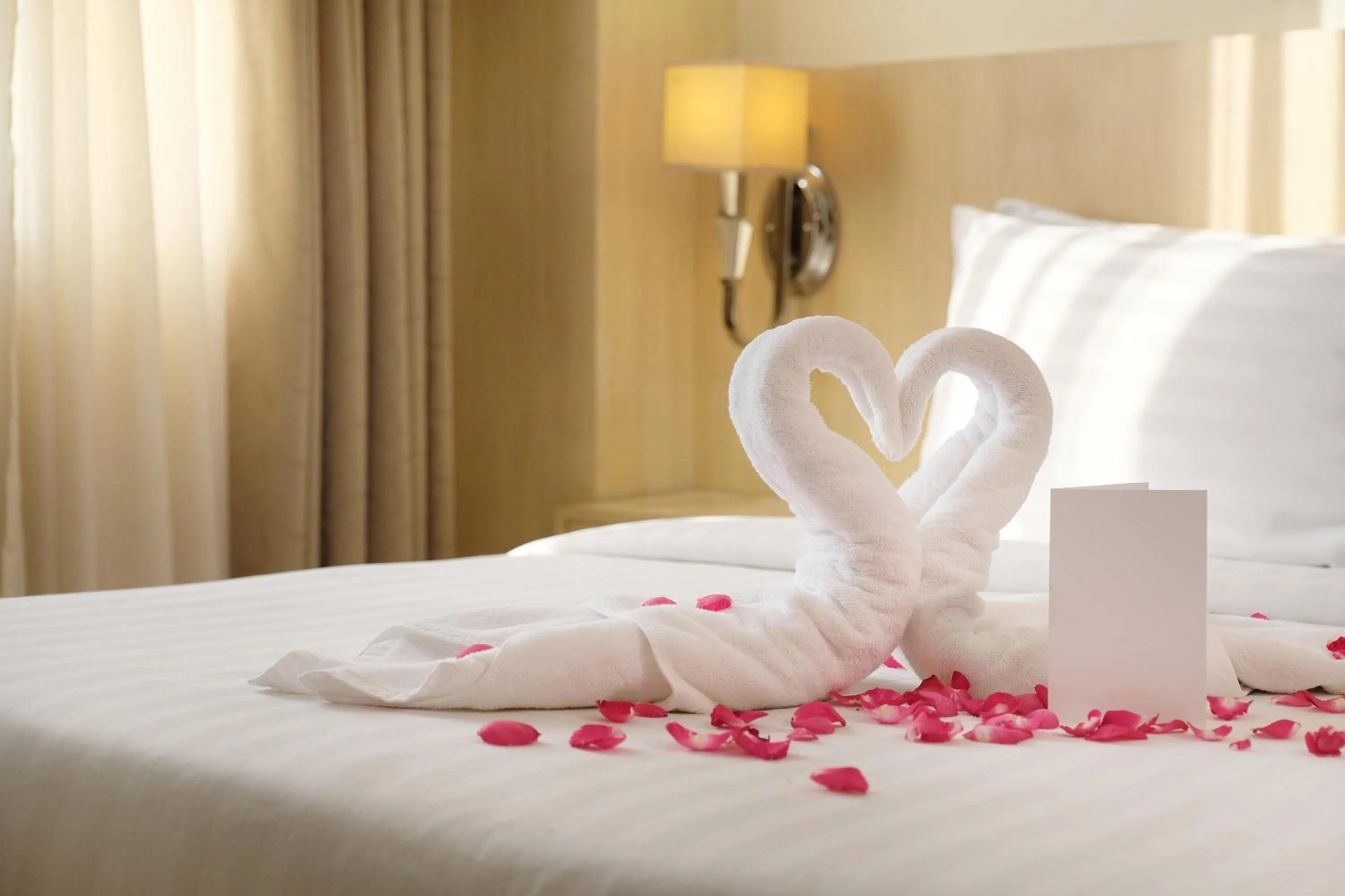 Decorative detail, Bed in Golden Prince Hotel & Suites