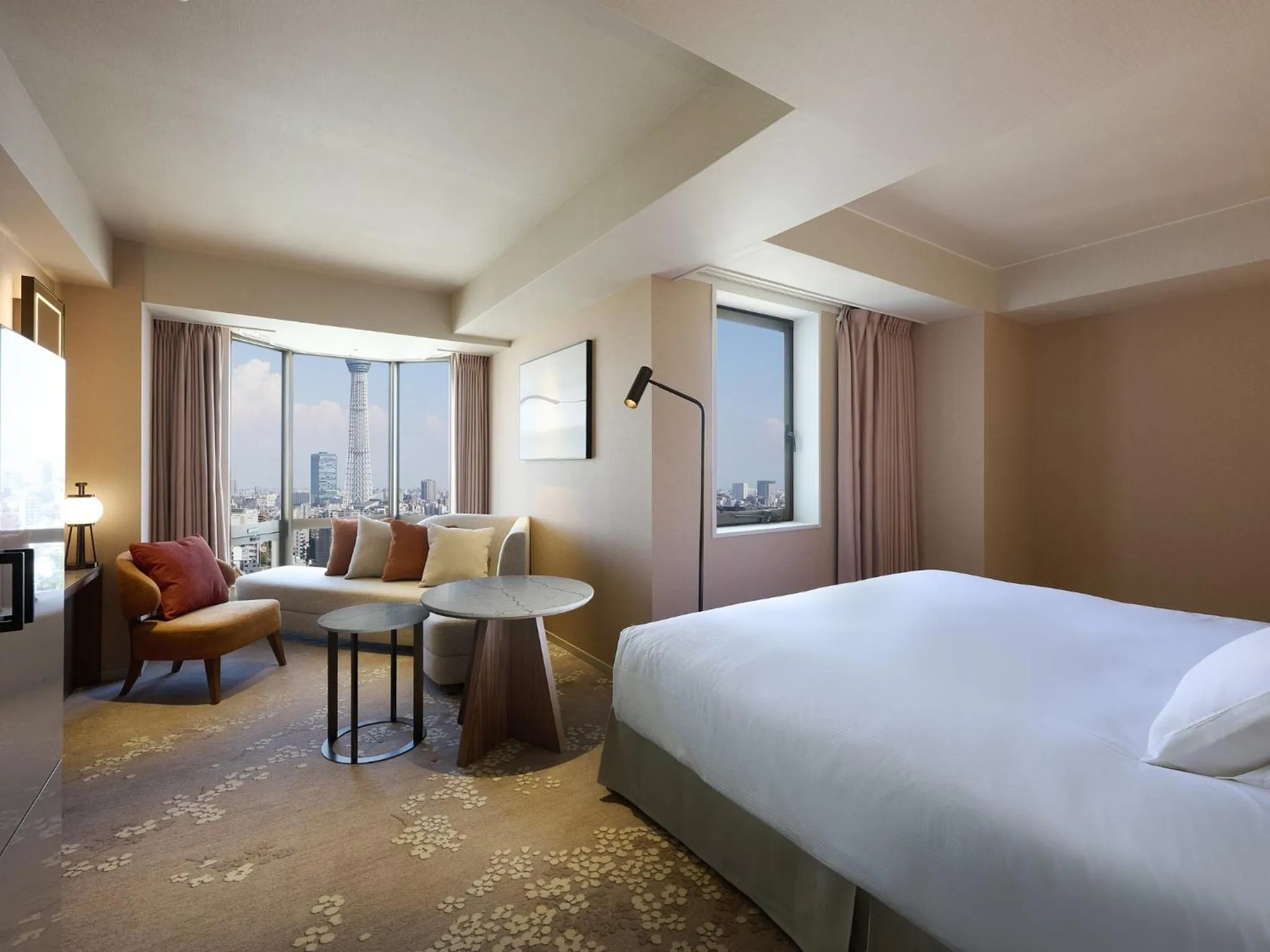 Bed in Asakusa View Hotel