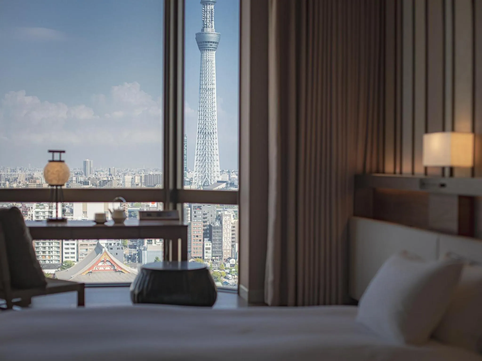 Bed in Asakusa View Hotel