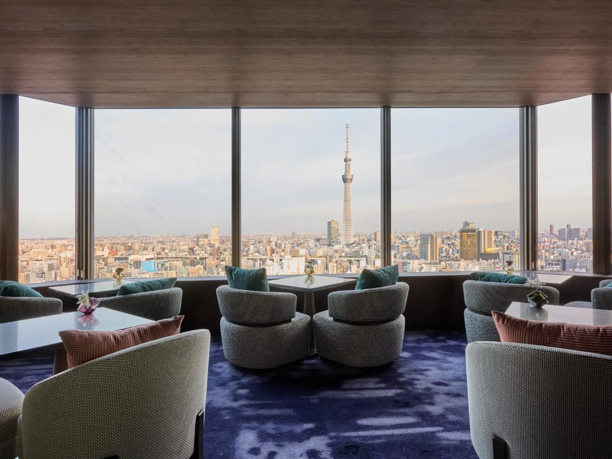 Lounge or bar in Asakusa View Hotel