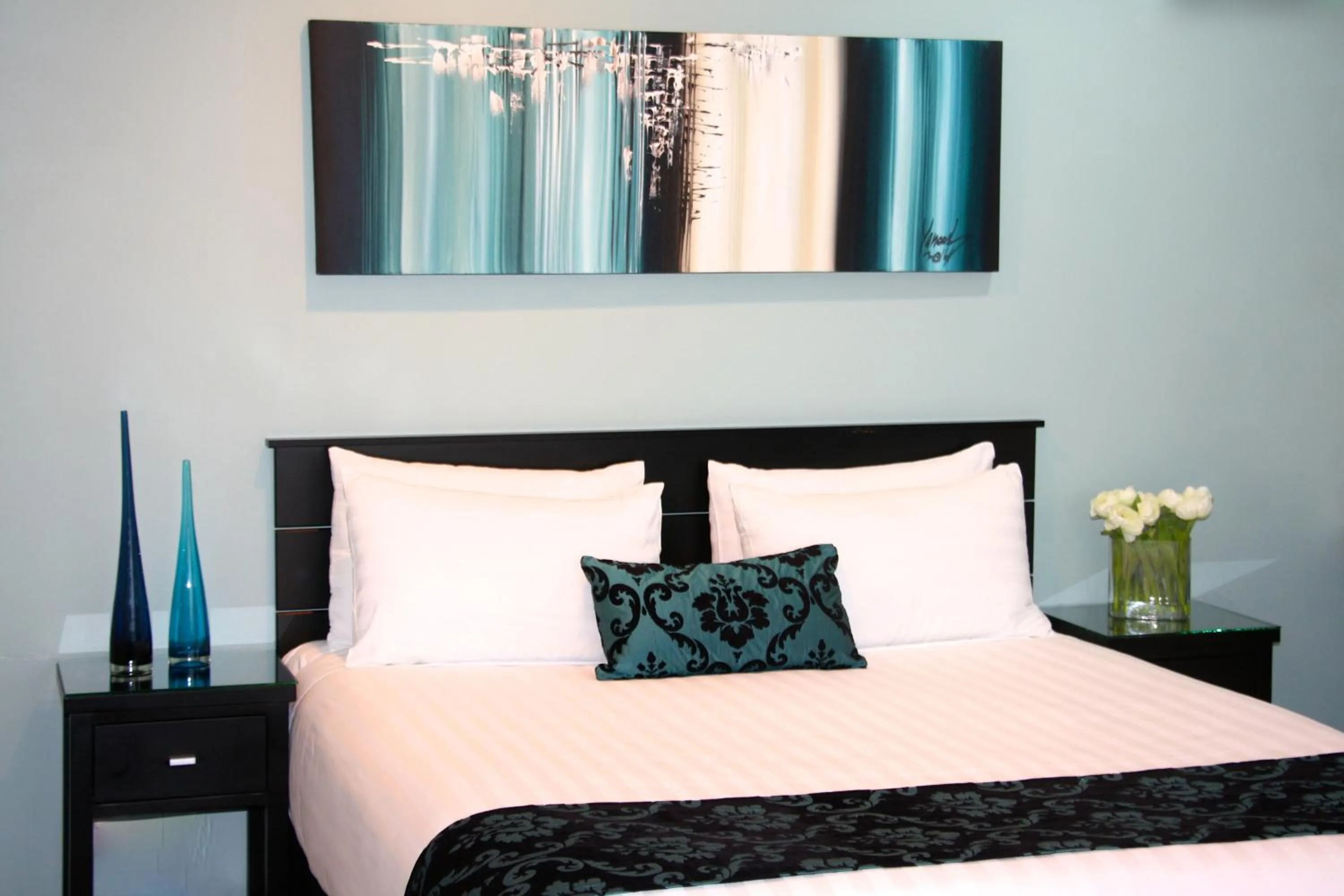 Decorative detail, Bed in Camelot On Ulster