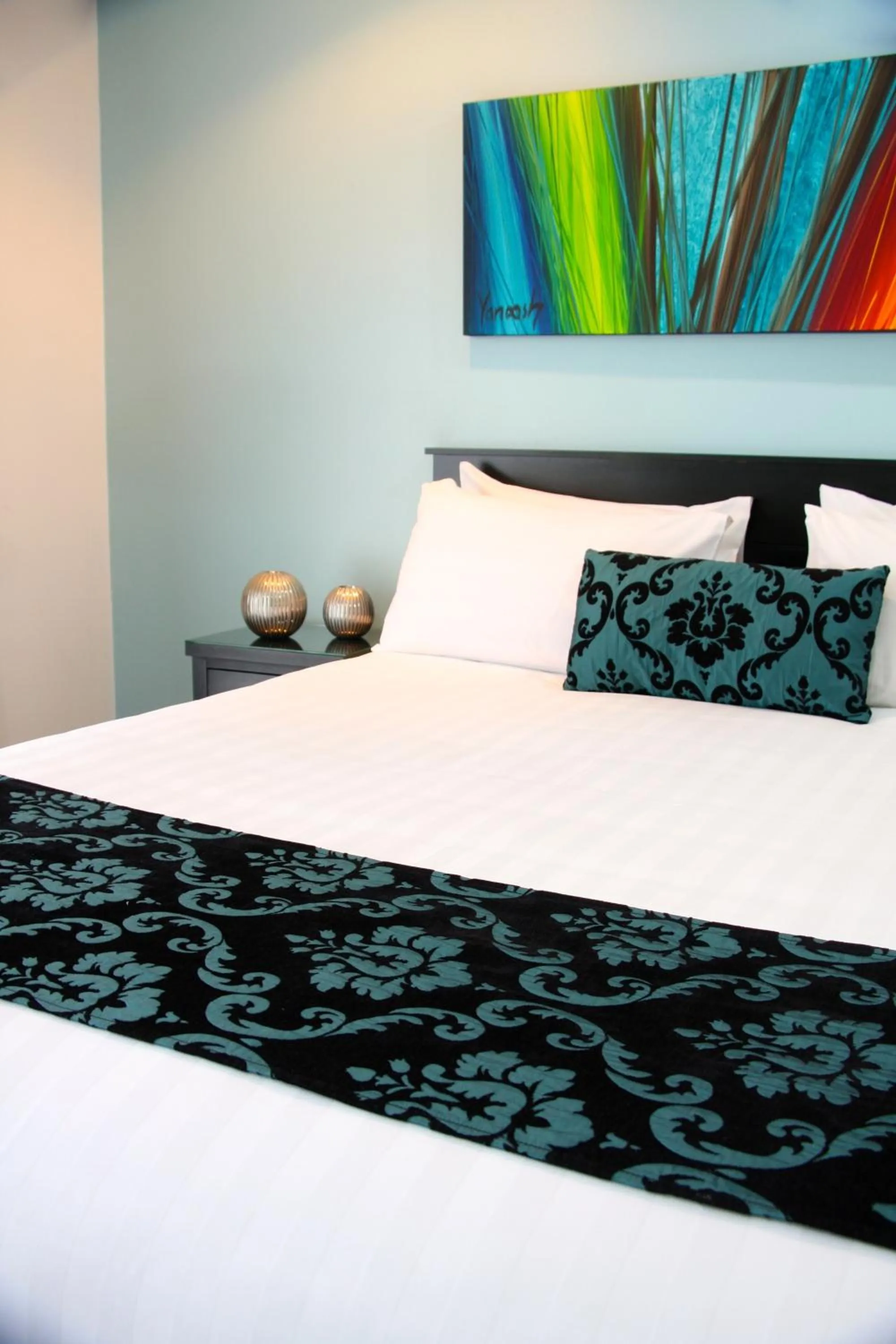 Decorative detail, Bed in Camelot On Ulster