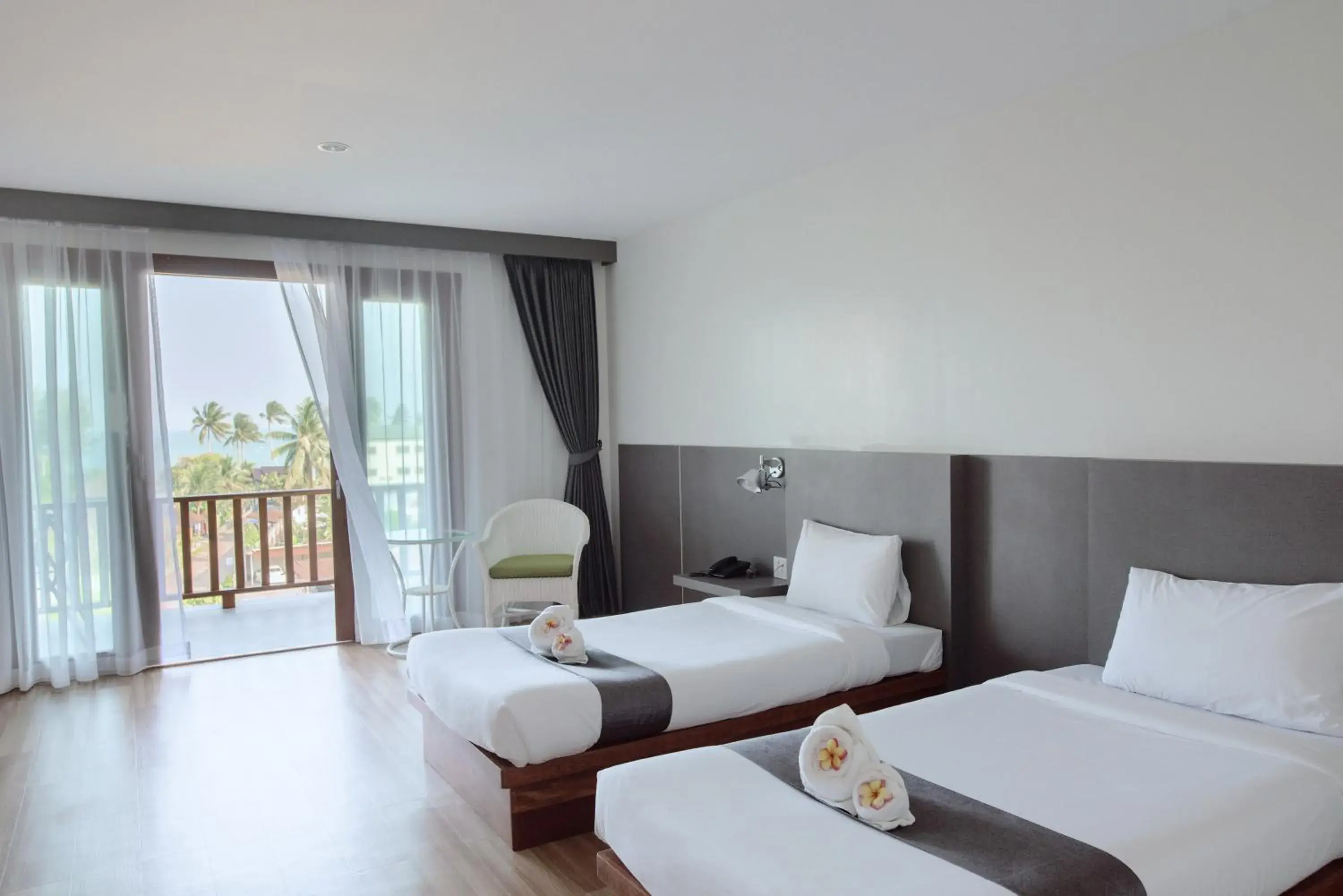 Superior Twin Room in Nana Beach Hotel & Resort Superior Twin Room in Nana Beach Hotel & Resort