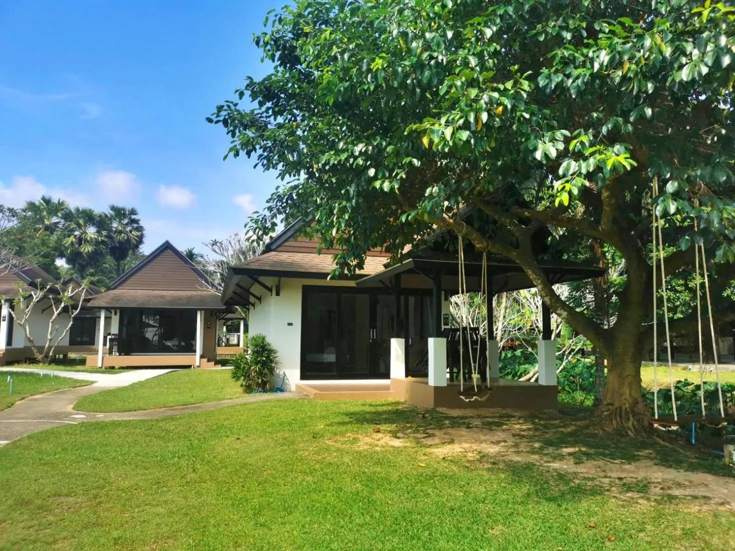 Quiet street view in Nana Beach Hotel & Resort