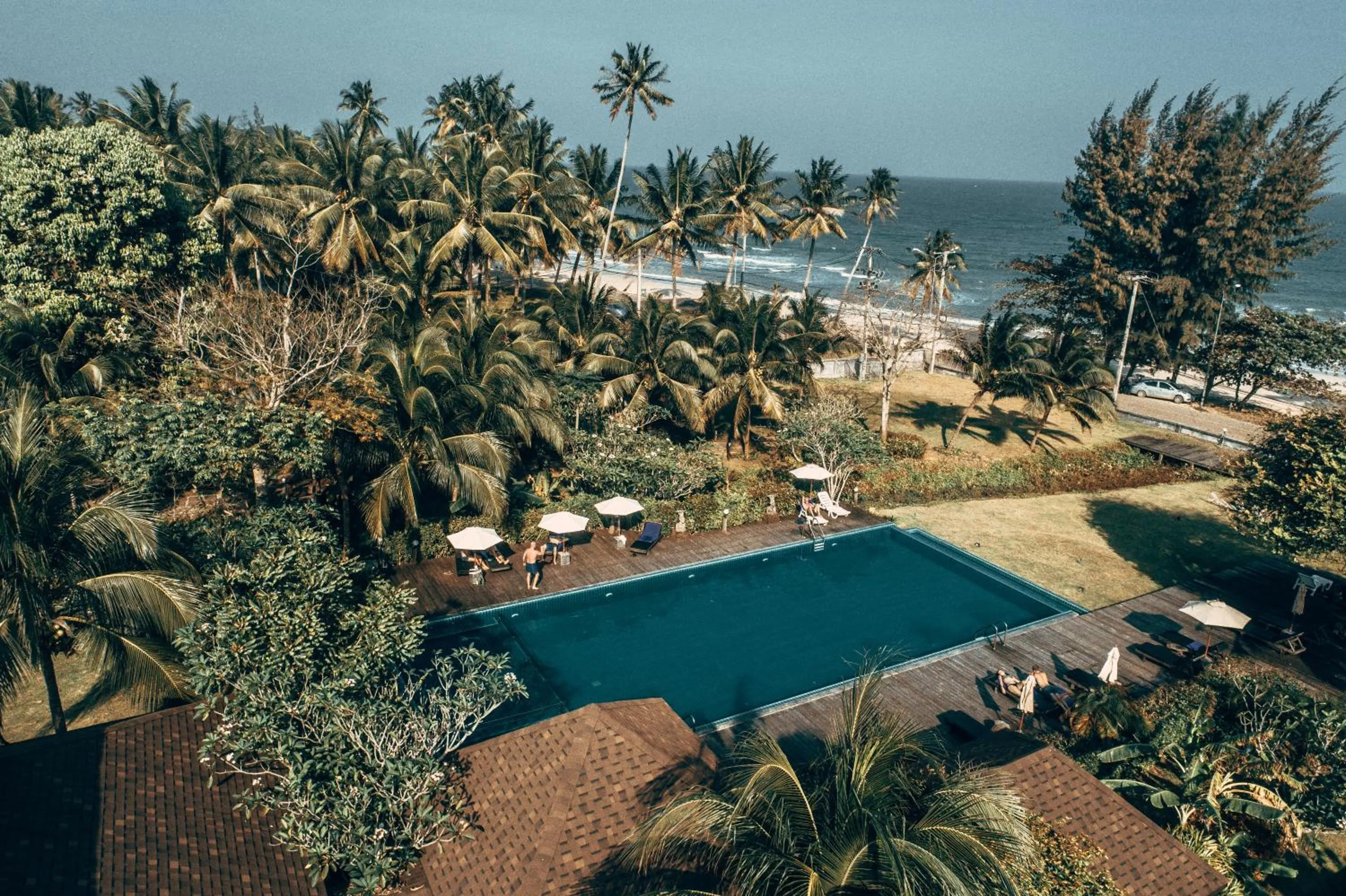 Bird's eye view in Nana Beach Hotel & Resort