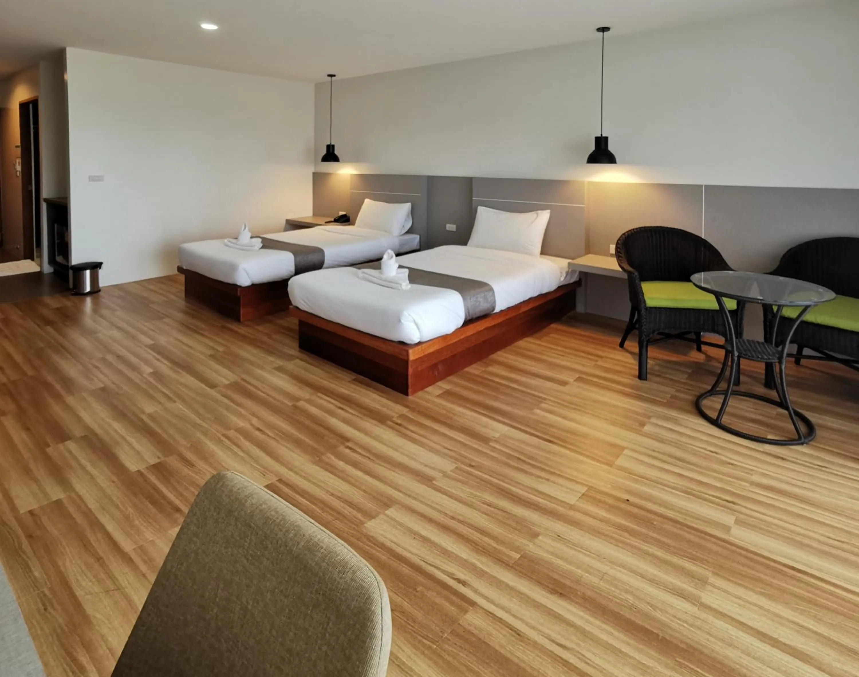 Bed in Nana Beach Hotel & Resort