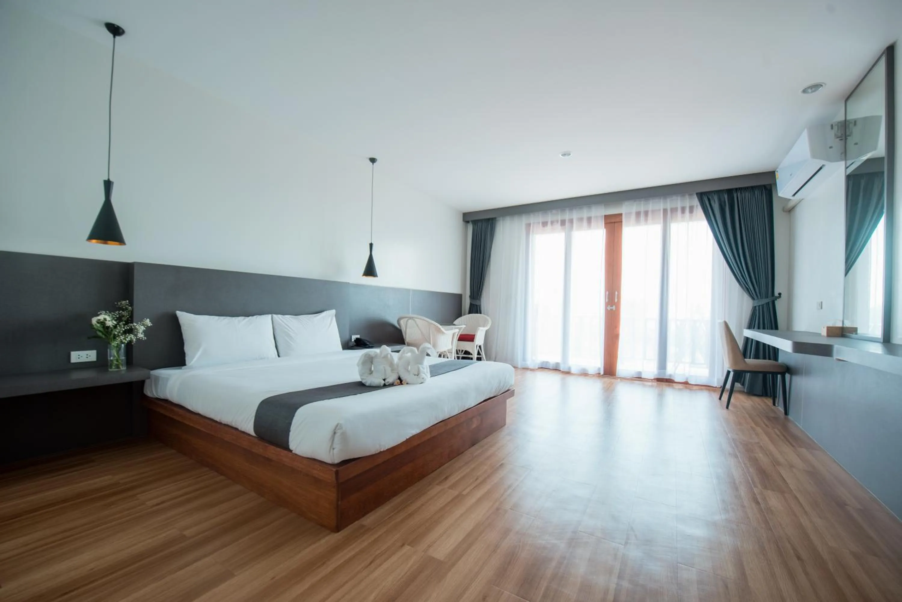 Bed in Nana Beach Hotel & Resort