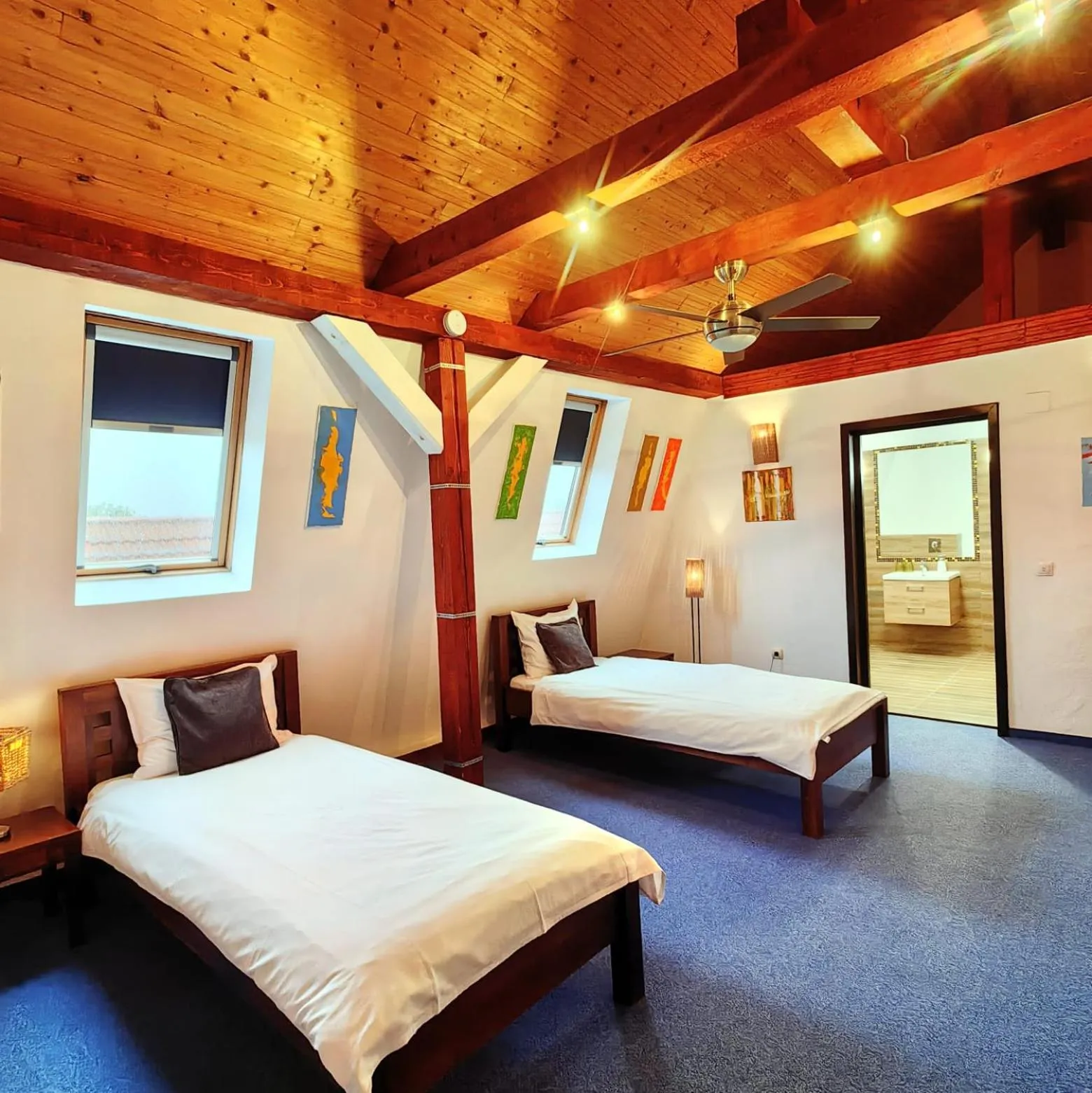 Bed in Villa Santa Maria