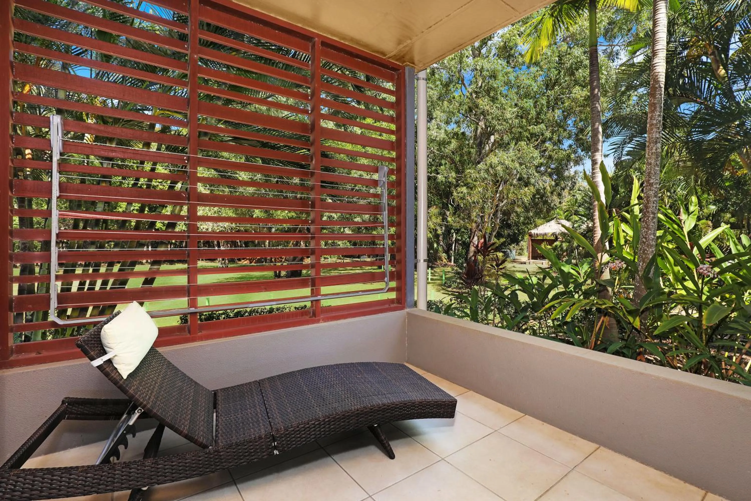 Balcony/Terrace in Sandcastles 1770 Motel & Resort
