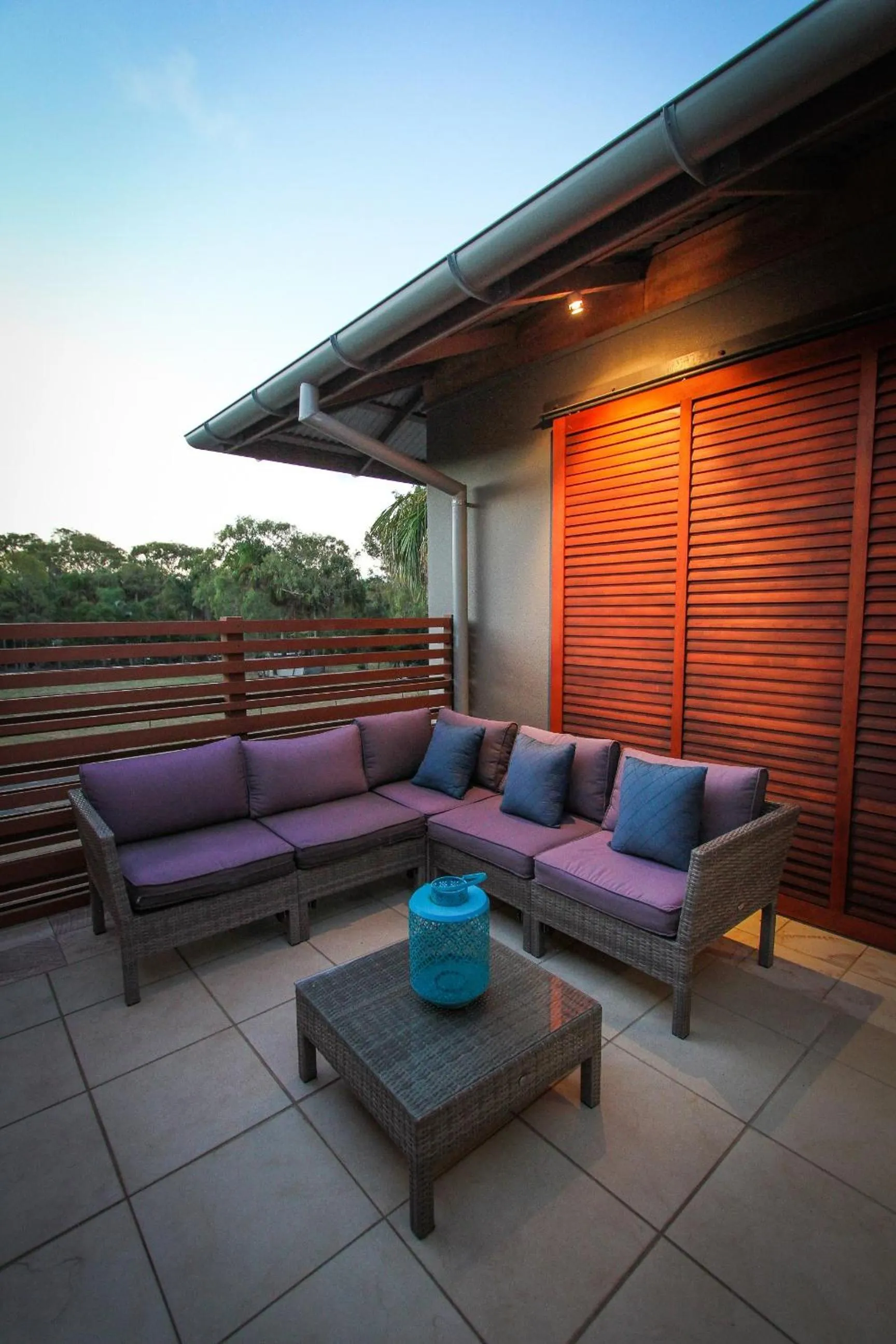 Decorative detail in Sandcastles 1770 Motel & Resort