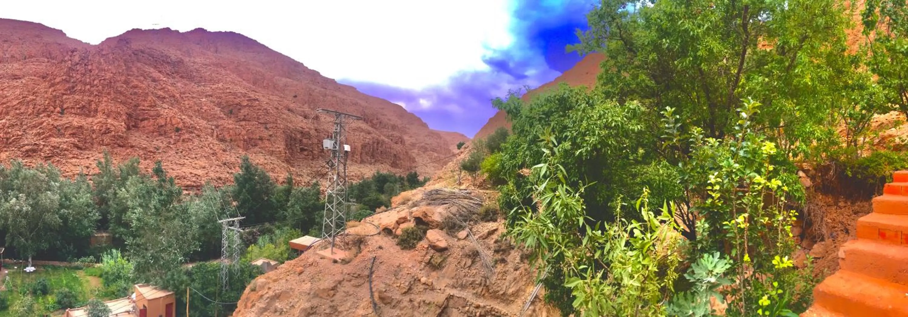 Hôtel panoramique de la vallée