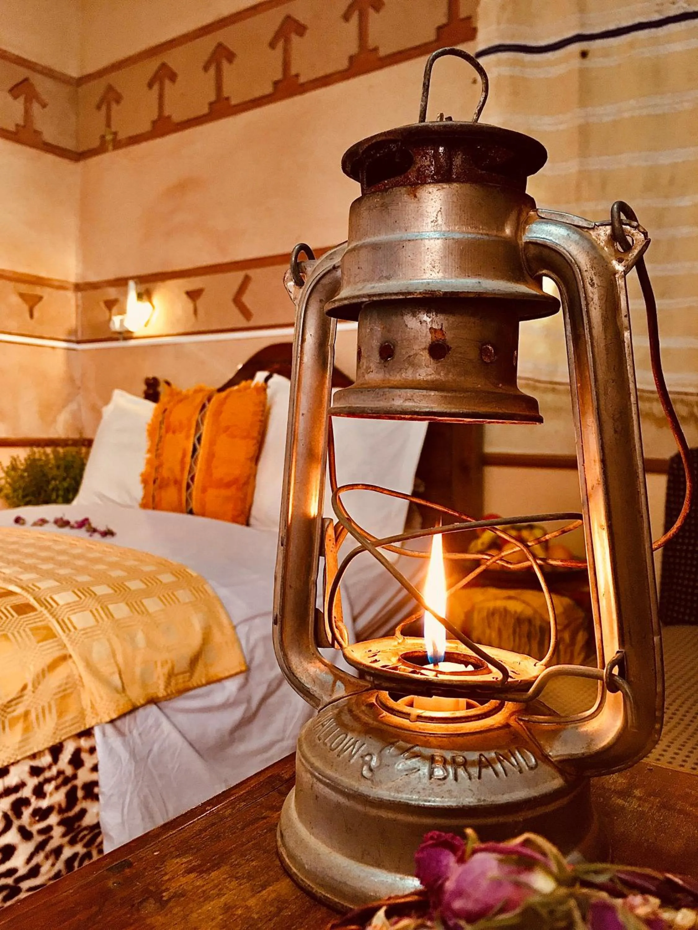 Bed in Hôtel panoramique de la vallée