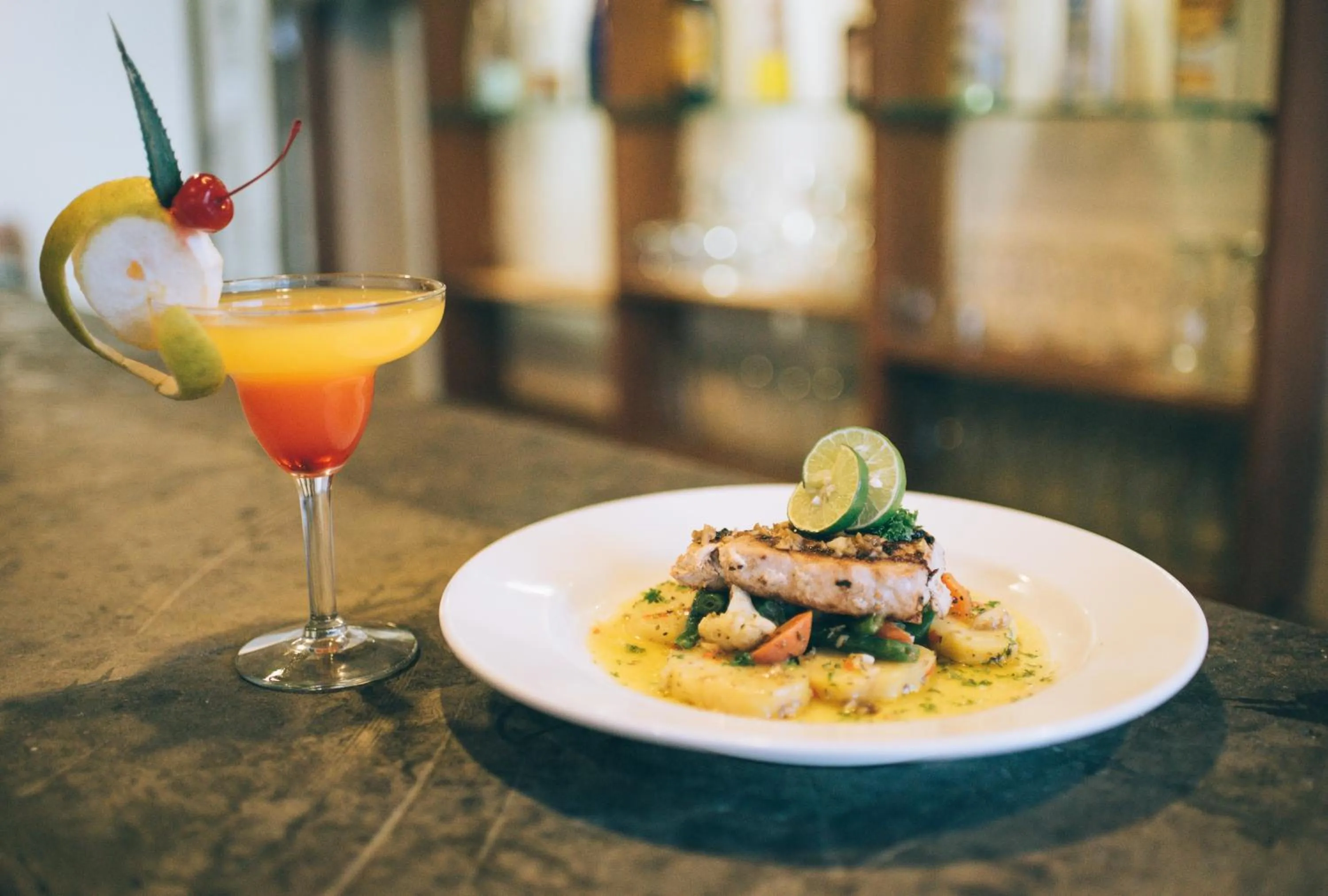Food close-up in Lembongan Cliff Villas