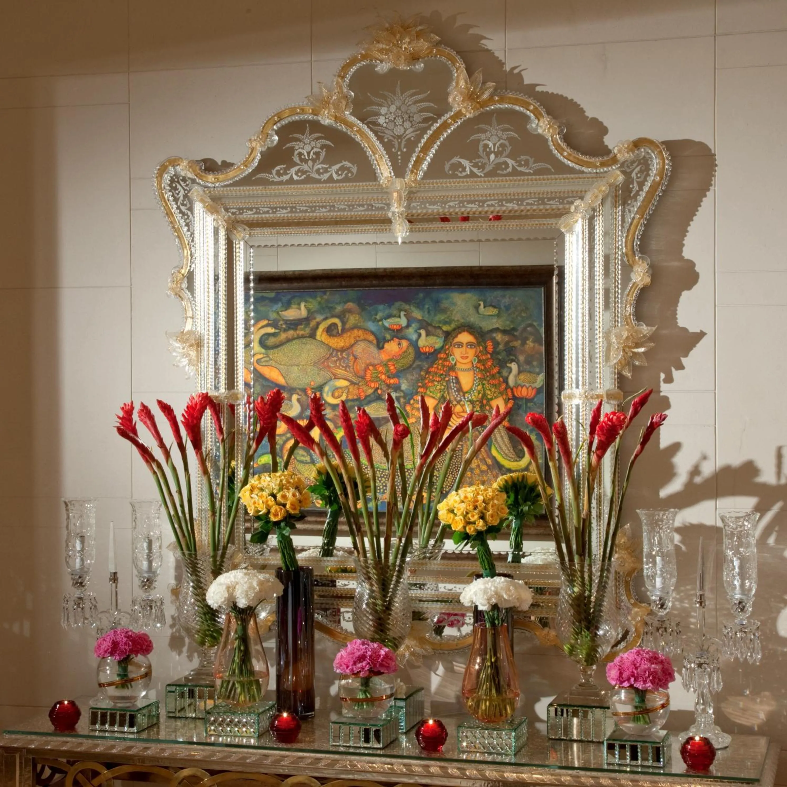 Decorative detail in The Leela Palace Chennai