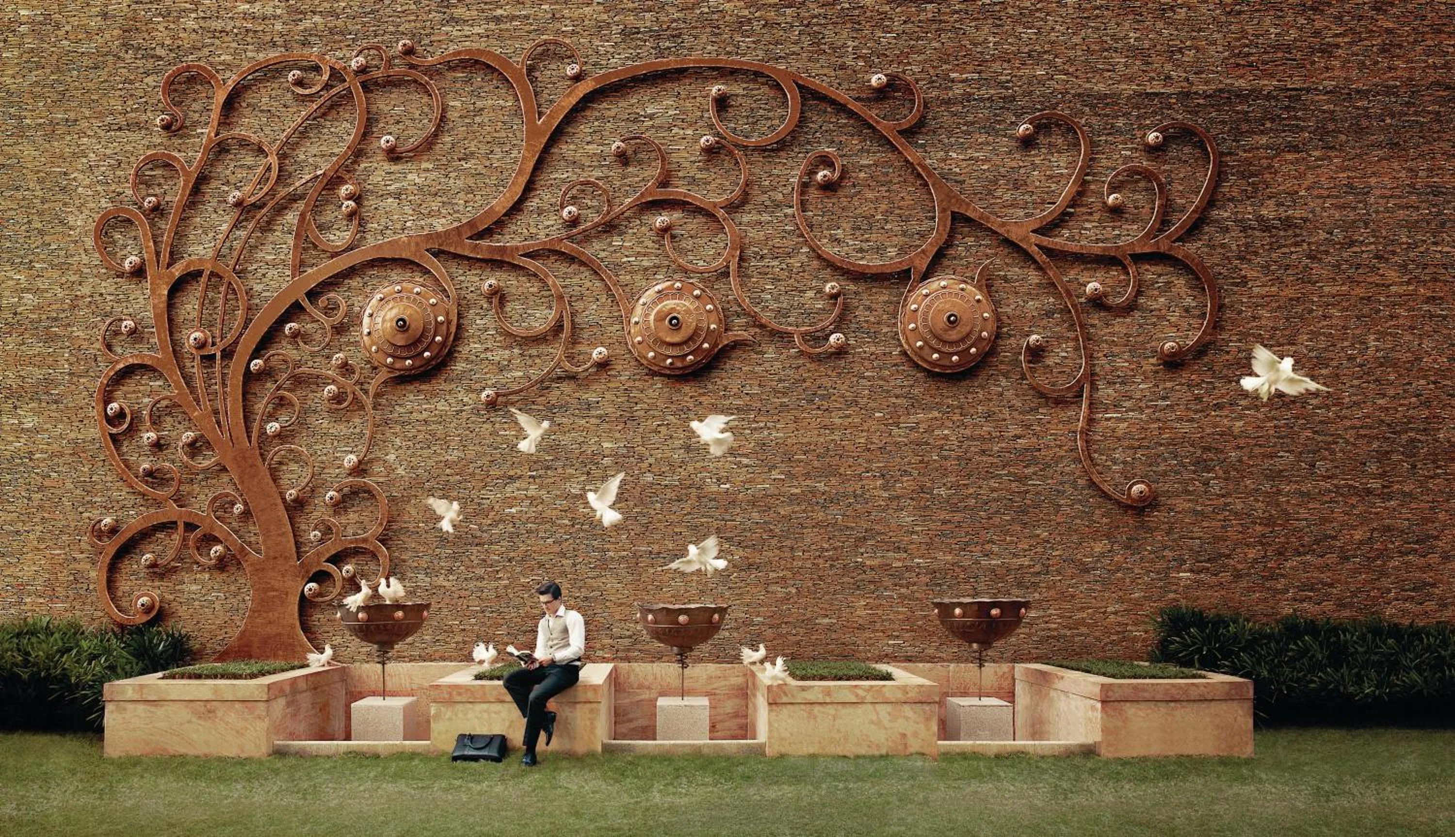 Decorative detail in The Leela Palace Chennai