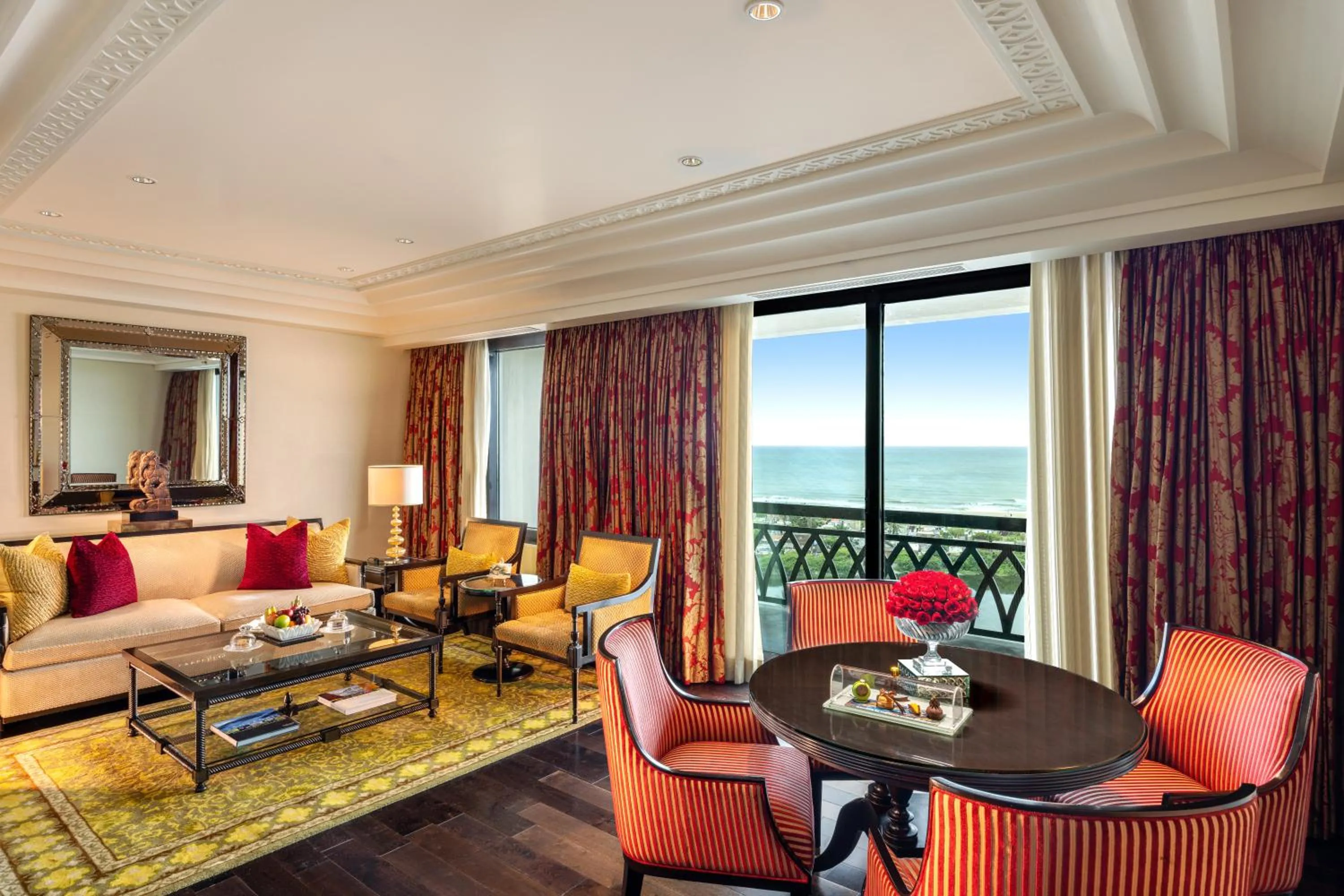 Bedroom in The Leela Palace Chennai