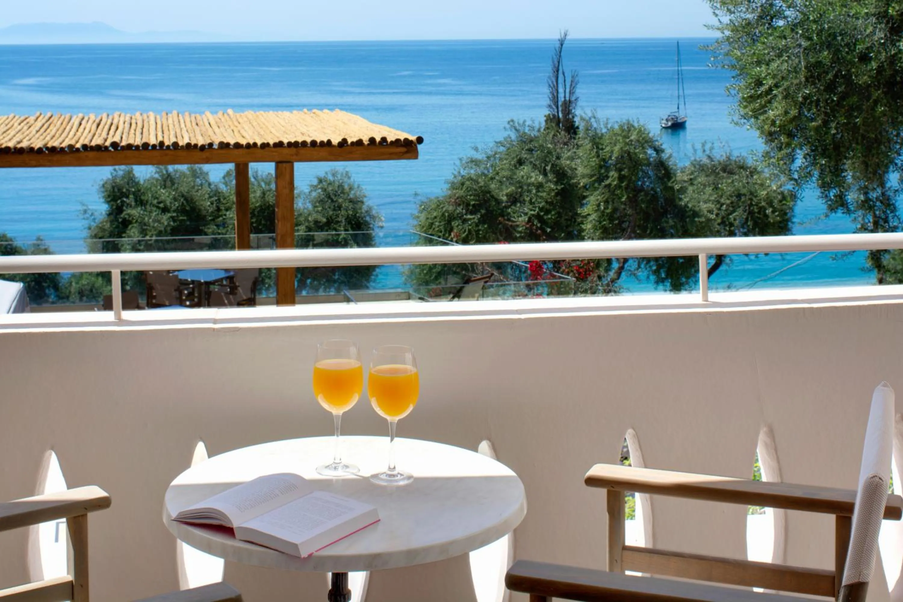 Balcony/Terrace in Valtos Beach Hotel