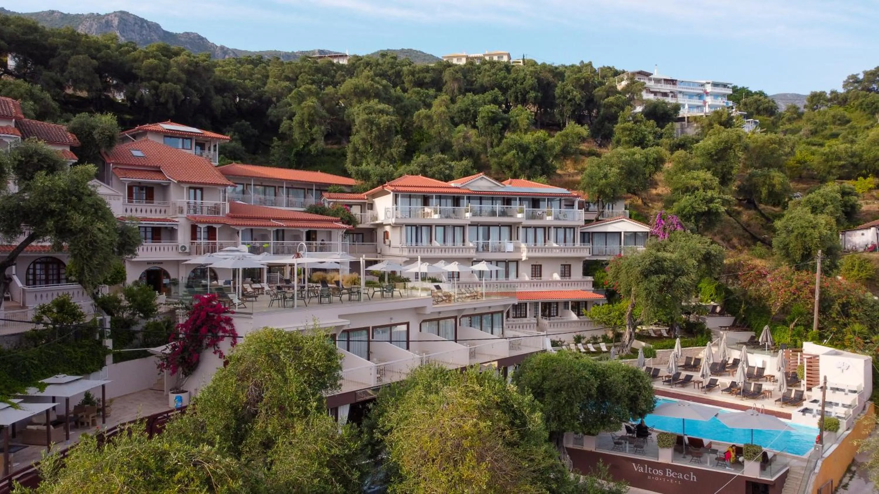 Property building in Valtos Beach Hotel