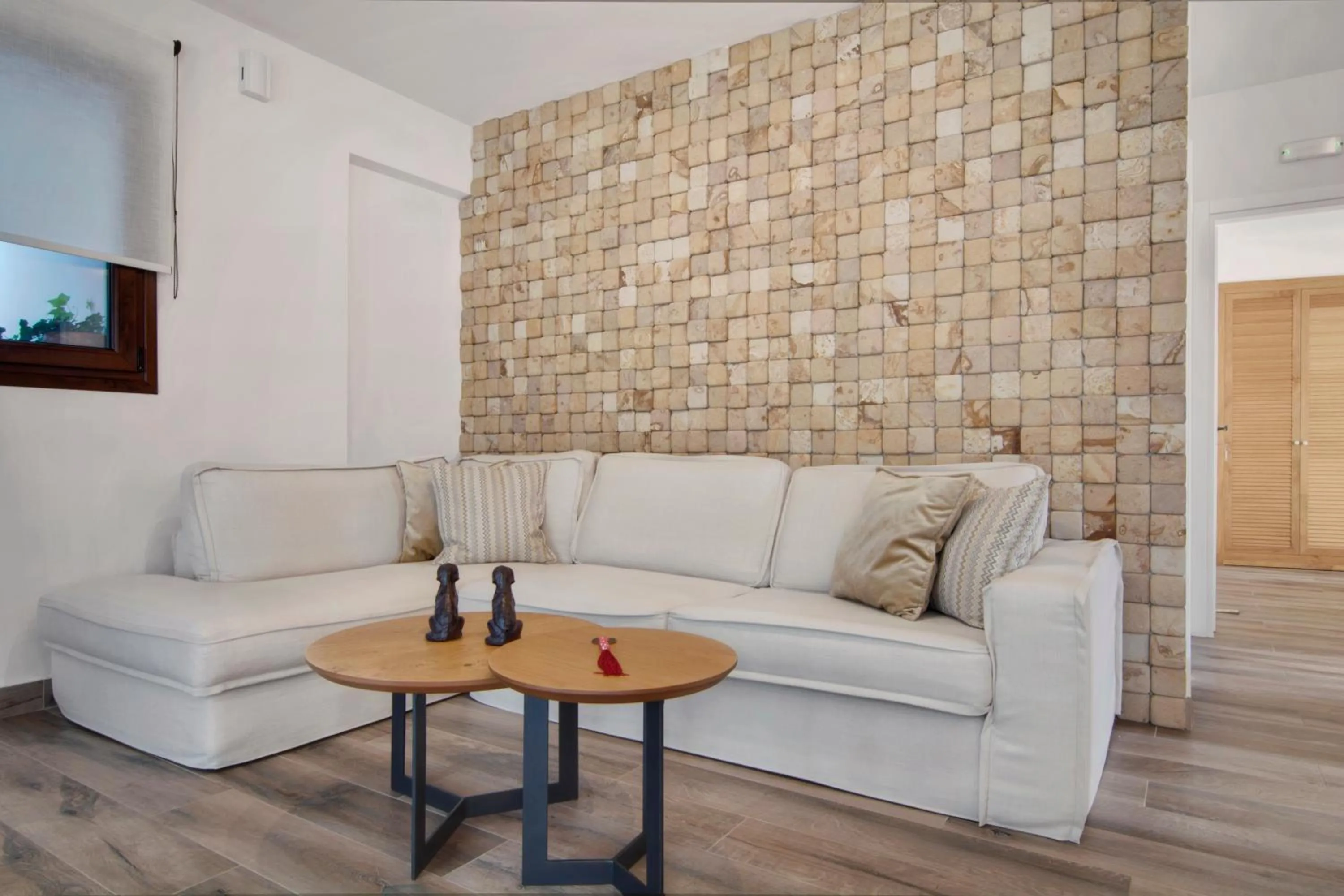 Decorative detail in Valtos Beach Hotel