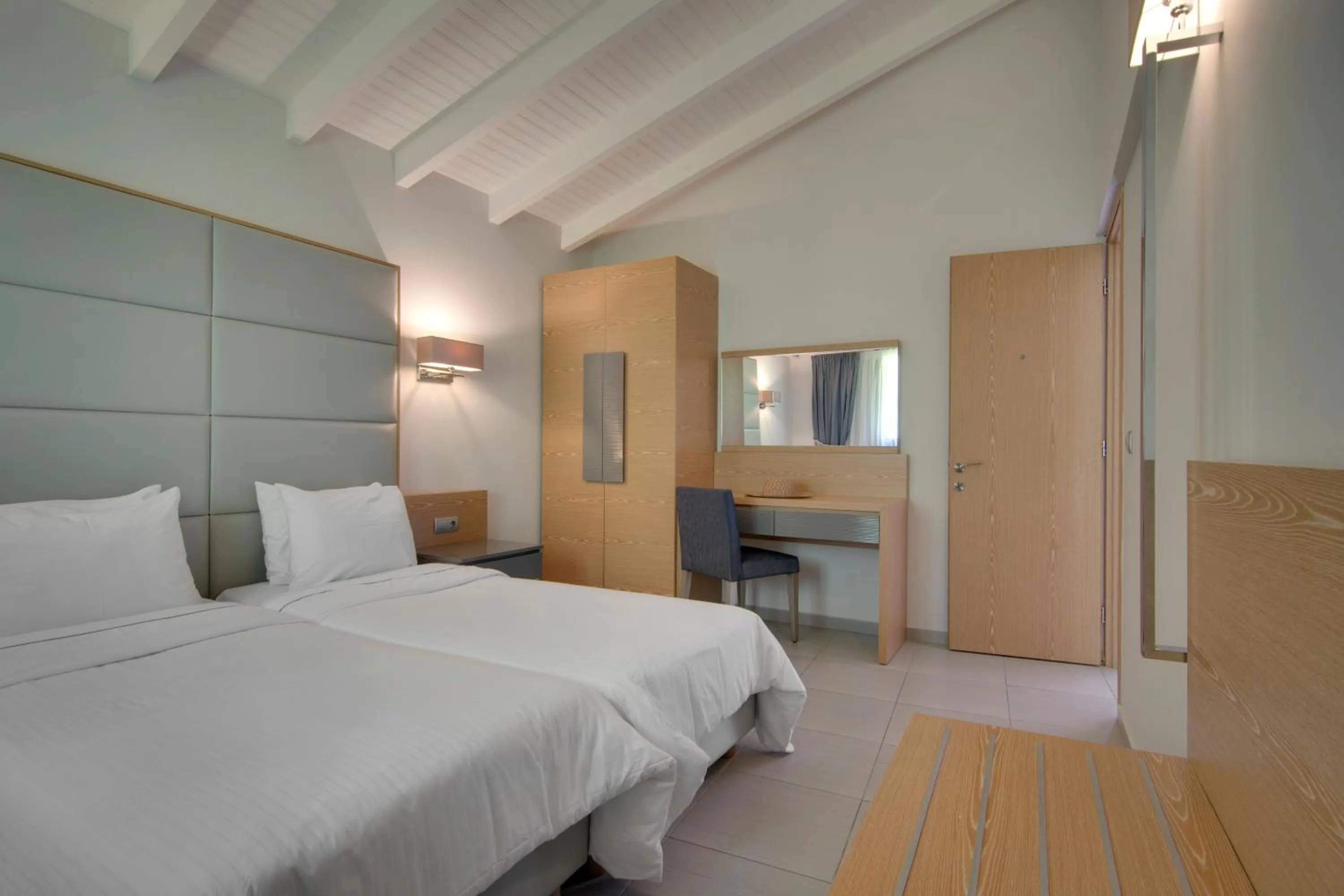 Bed in Valtos Beach Hotel