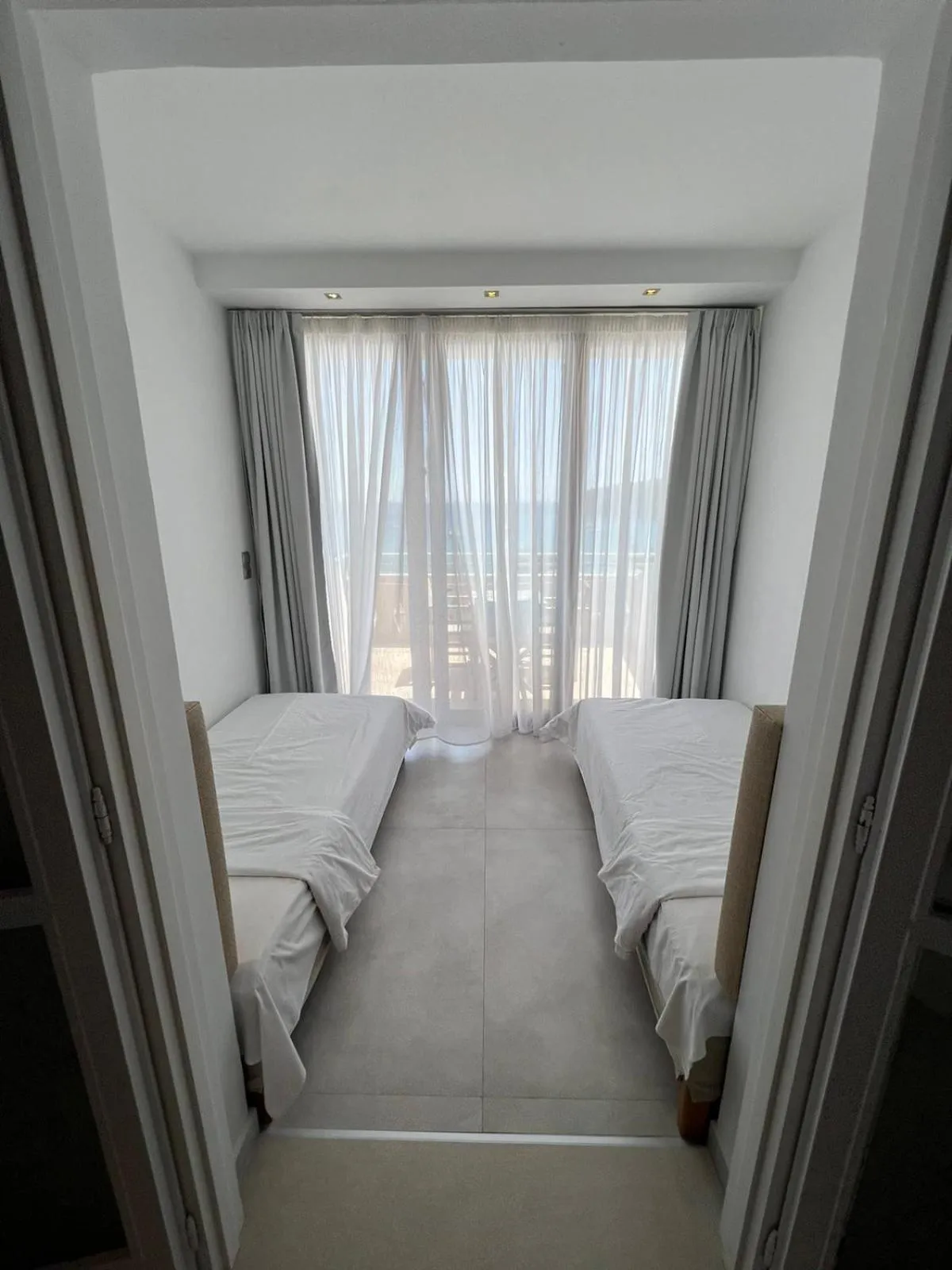 Bed in Valtos Beach Hotel