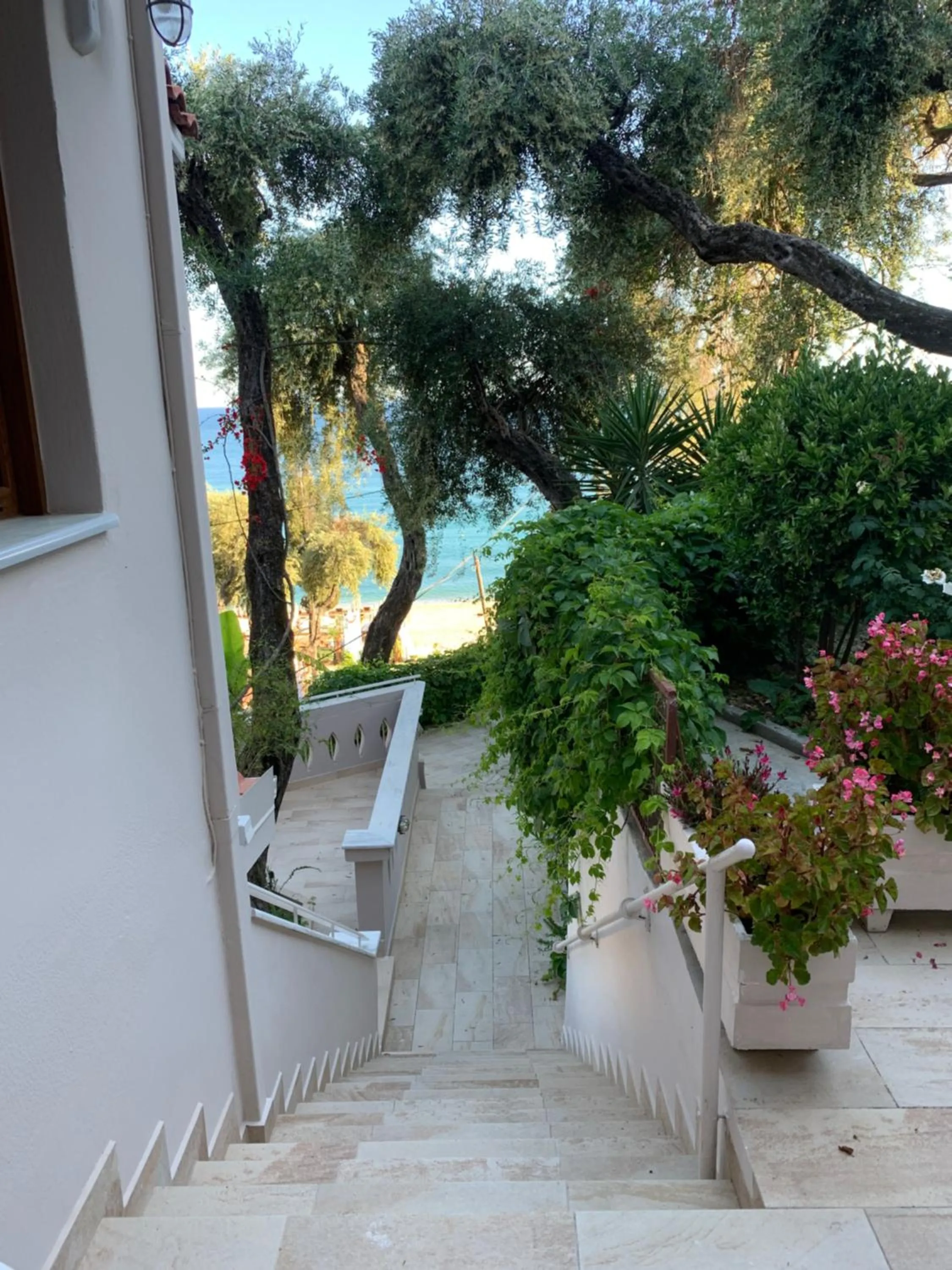 Facade/entrance in Valtos Beach Hotel