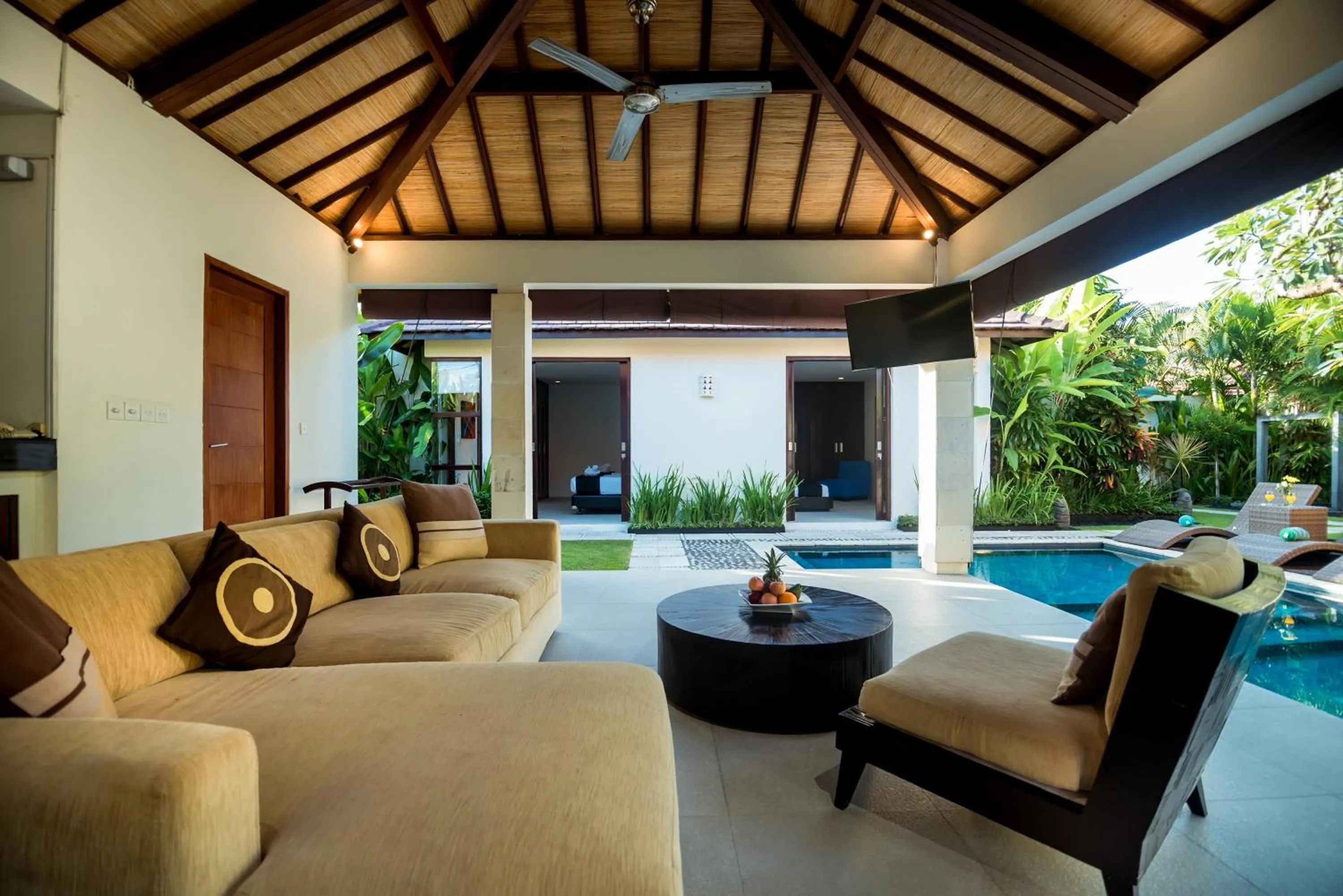 Living room in Arama Riverside 5 Bedrooms by Villas Direct Bali