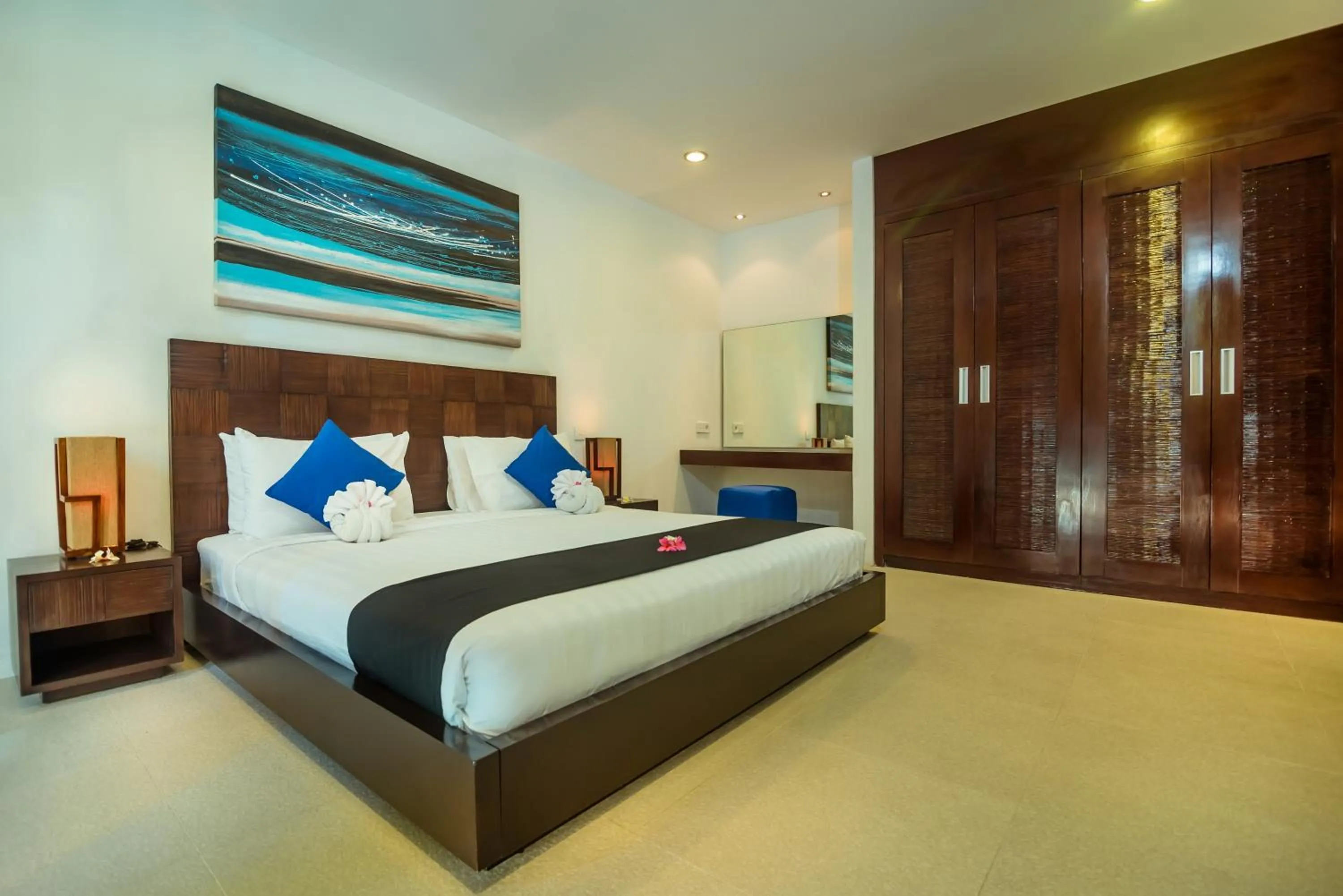 Photo of the whole room, Bed in Arama Riverside 5 Bedrooms by Villas Direct Bali